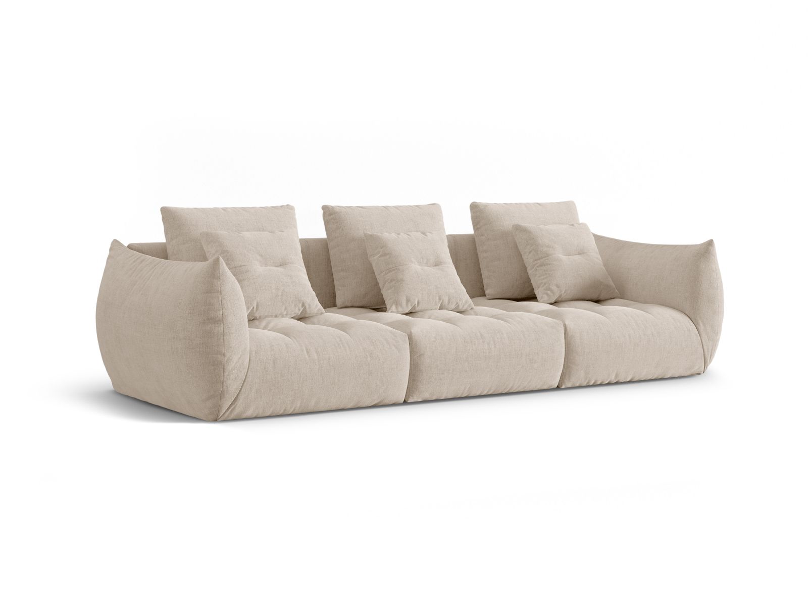 Modular Sofa, "Bloom", 4 Seats, 327x107x97