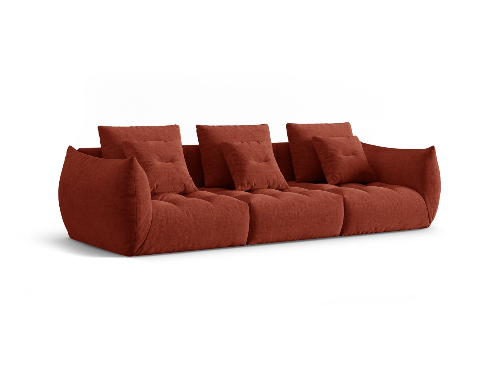 Modular Sofa, "Bloom", 4 Seats, 327x107x97