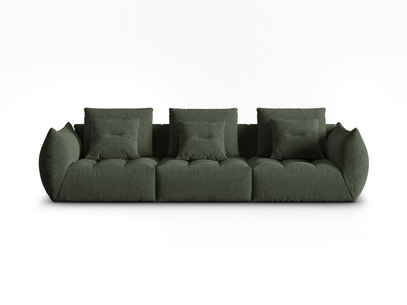 Modular Sofa, "Bloom", 4 Seats, 327x107x97