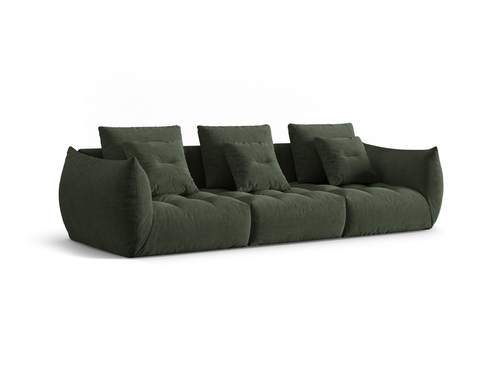 Modular Sofa, "Bloom", 4 Seats, 327x107x97