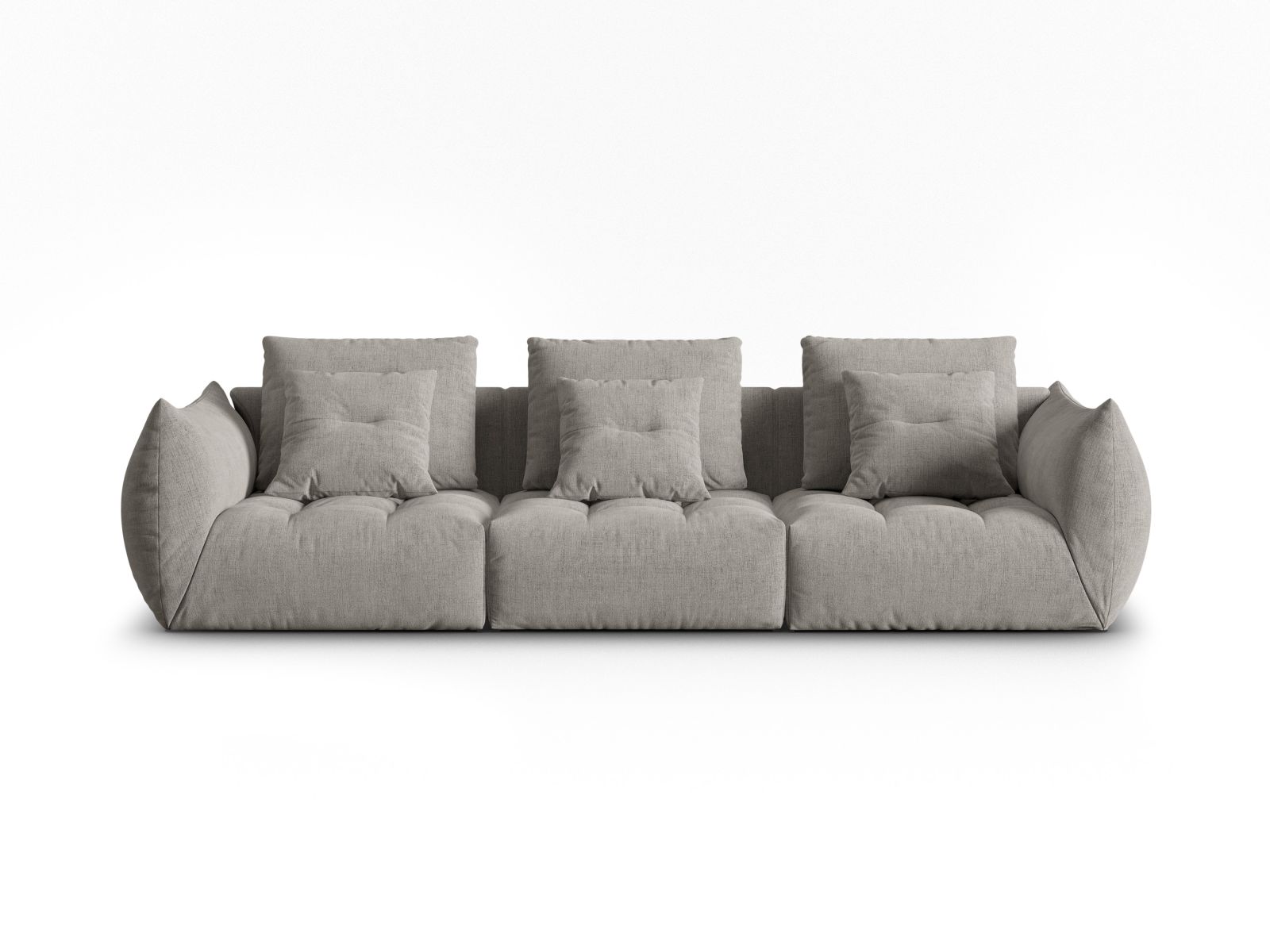Modular Sofa, "Bloom", 4 Seats, 327x107x97