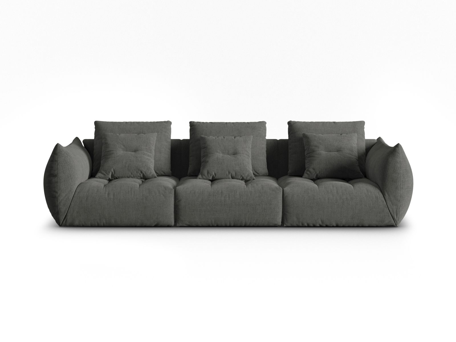 Modular Sofa, "Bloom", 4 Seats, 327x107x97