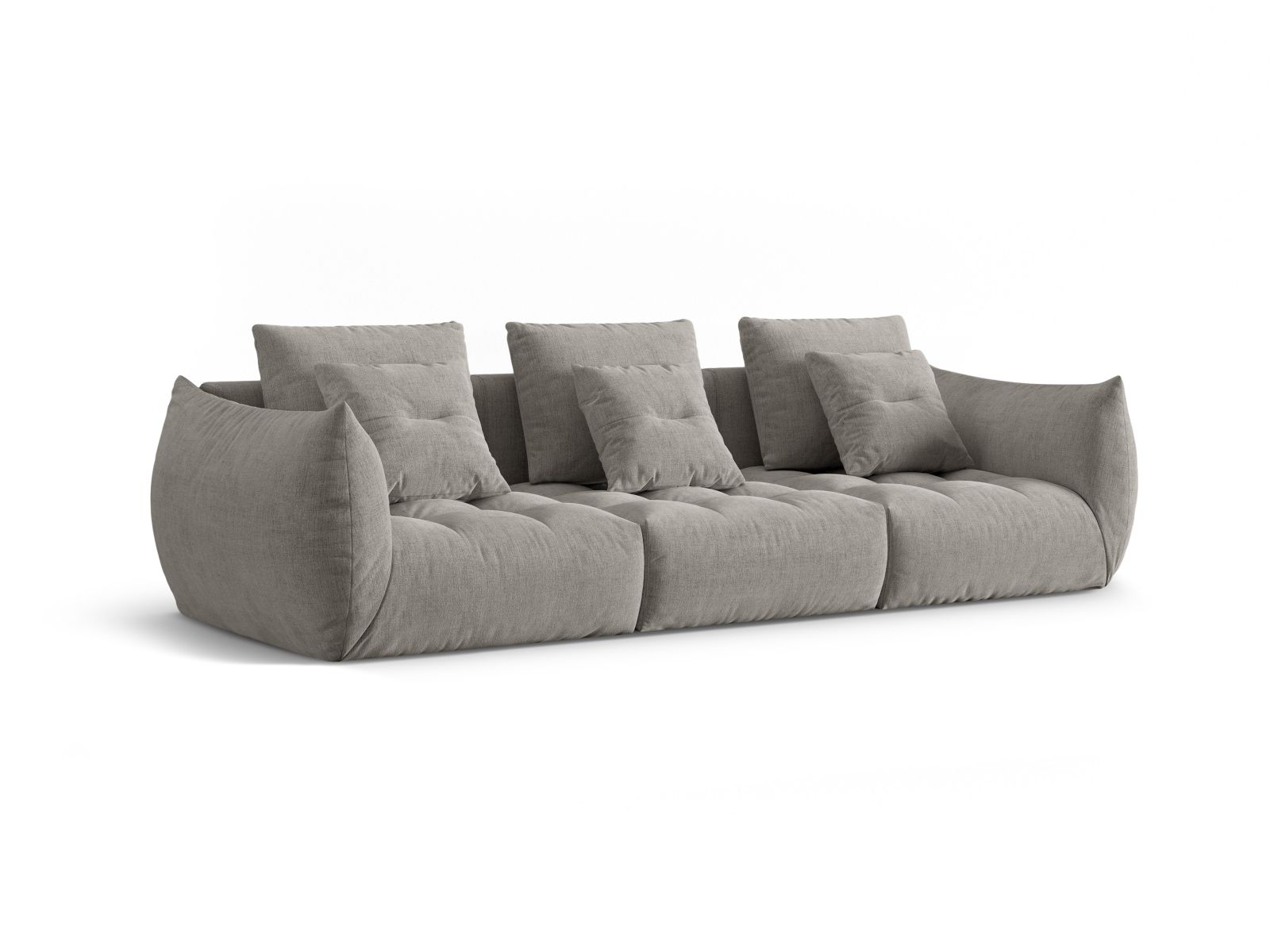 Modular Sofa, "Bloom", 4 Seats, 327x107x97
