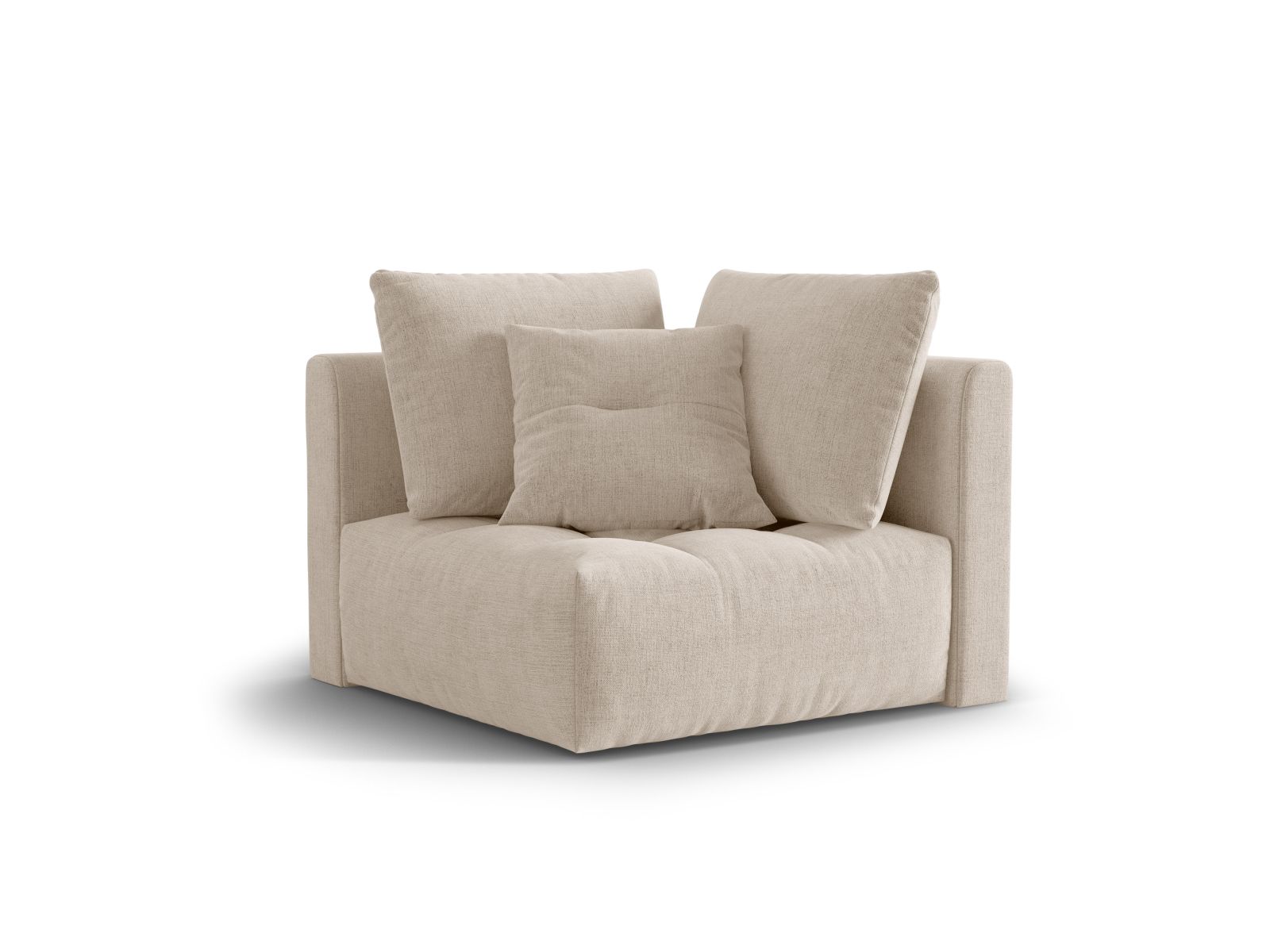 Corner Modul, "Bloom", 1 Seat, 105x105x97