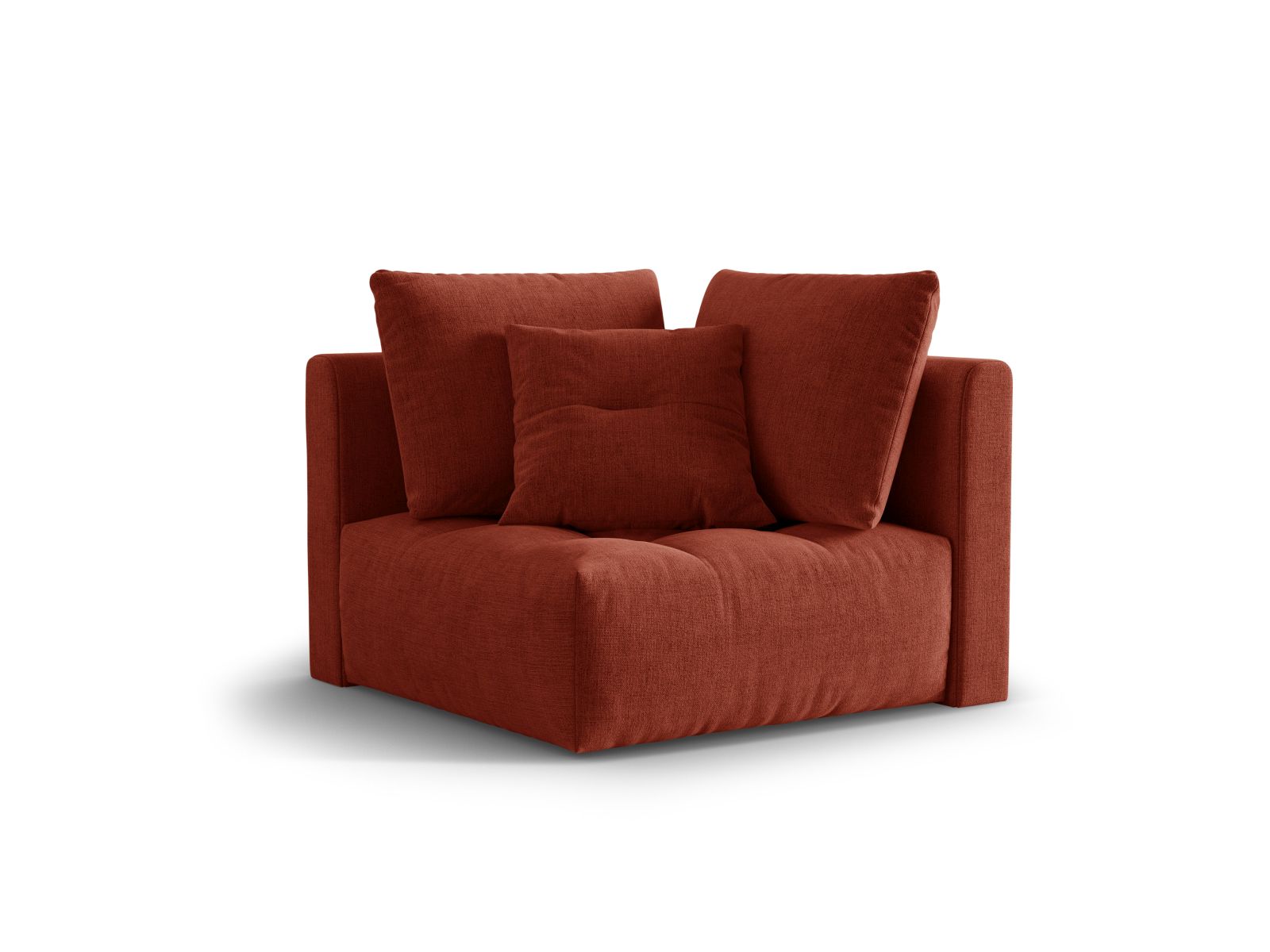 Corner Modul, "Bloom", 1 Seat, 105x105x97