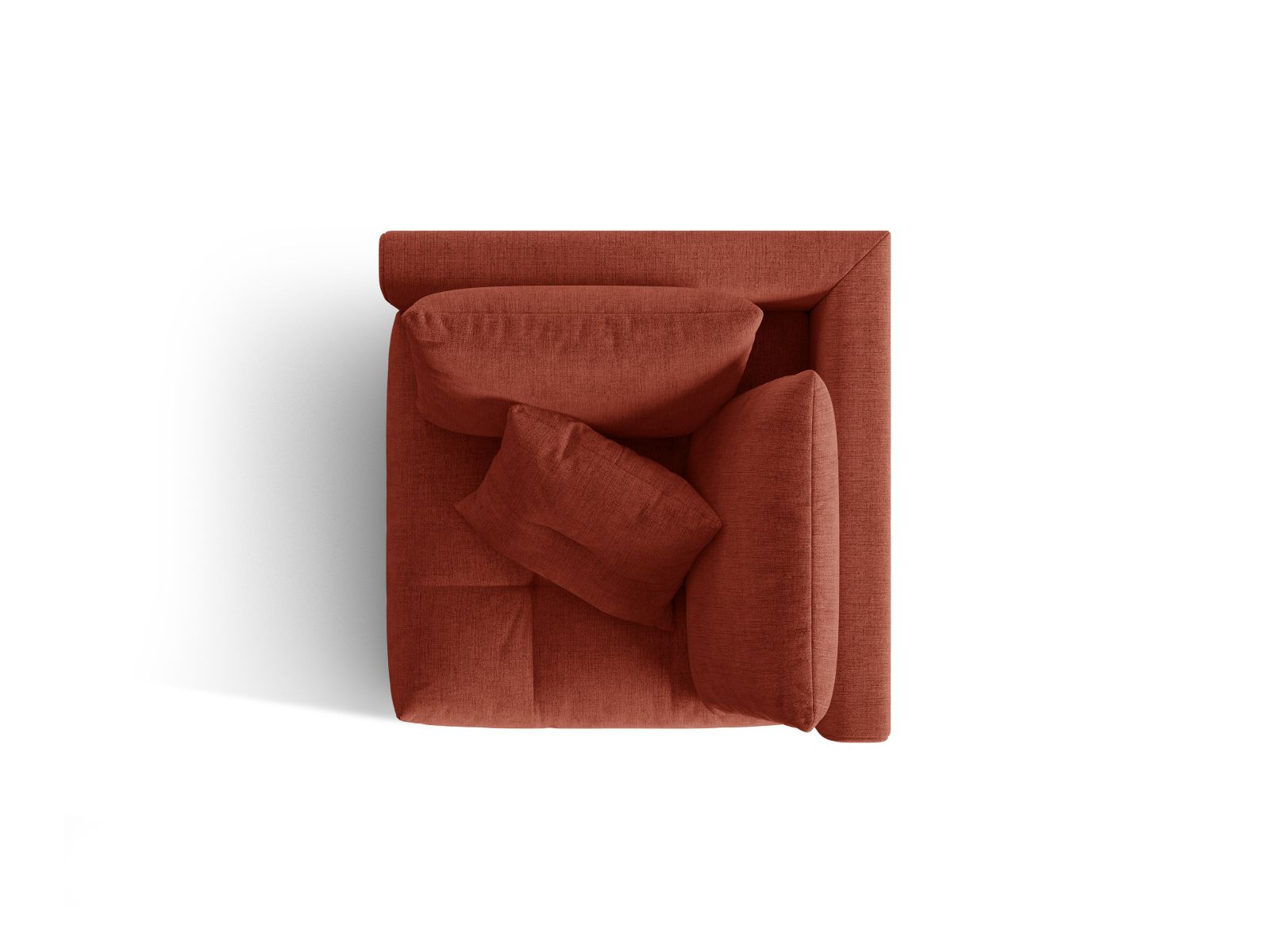 Corner Modul, "Bloom", 1 Seat, 105x105x97
