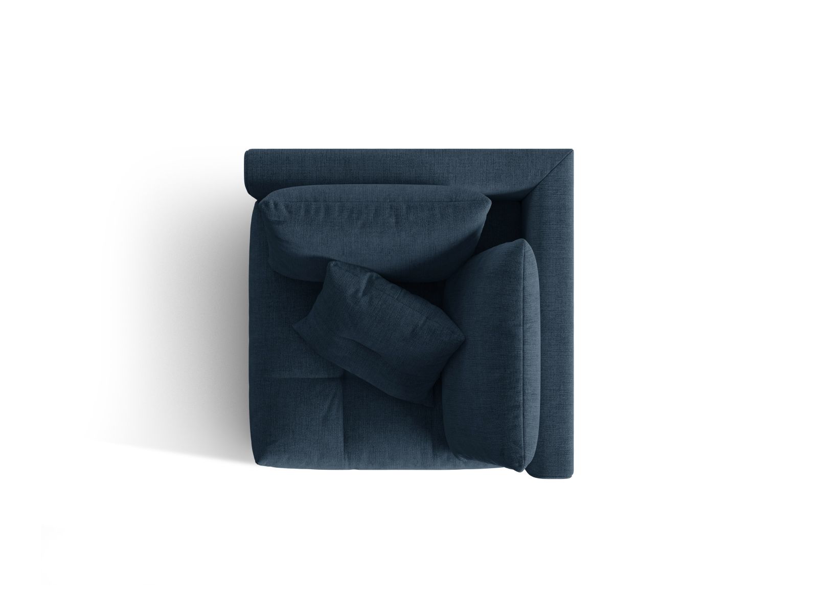 Corner Modul, "Bloom", 1 Seat, 105x105x97