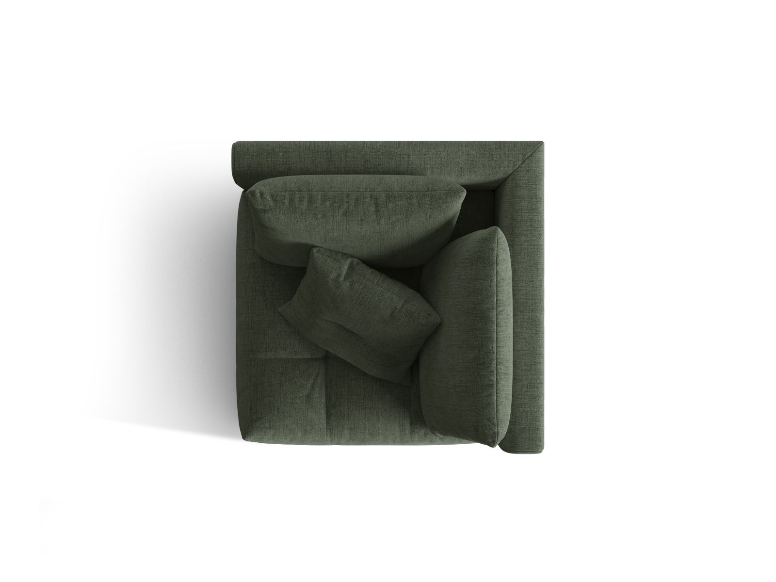 Corner Modul, "Bloom", 1 Seat, 105x105x97