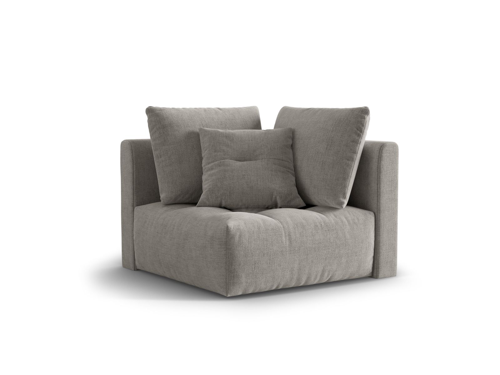 Corner Modul, "Bloom", 1 Seat, 105x105x97