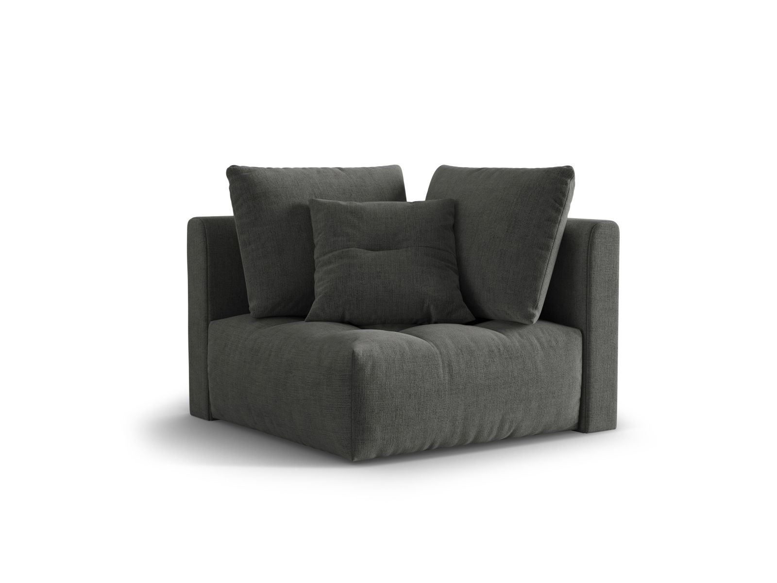 Corner Modul, "Bloom", 1 Seat, 105x105x97