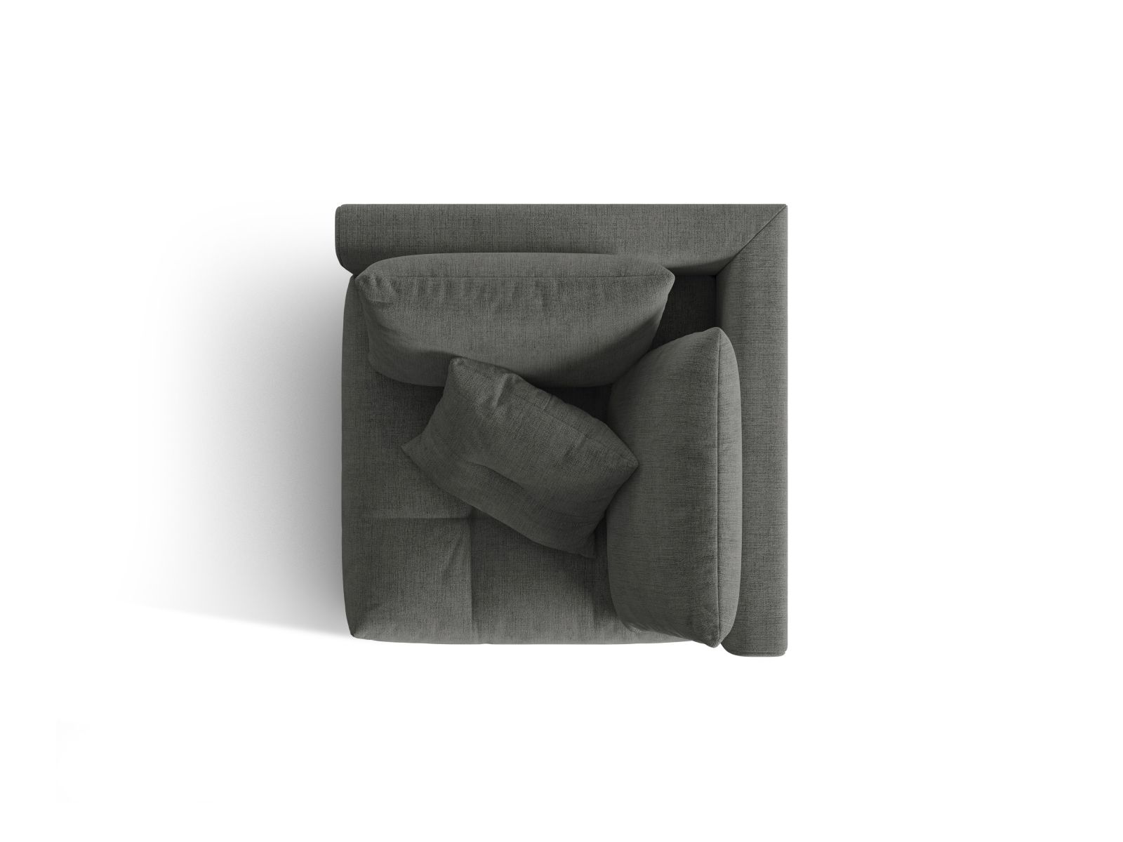 Corner Modul, "Bloom", 1 Seat, 105x105x97