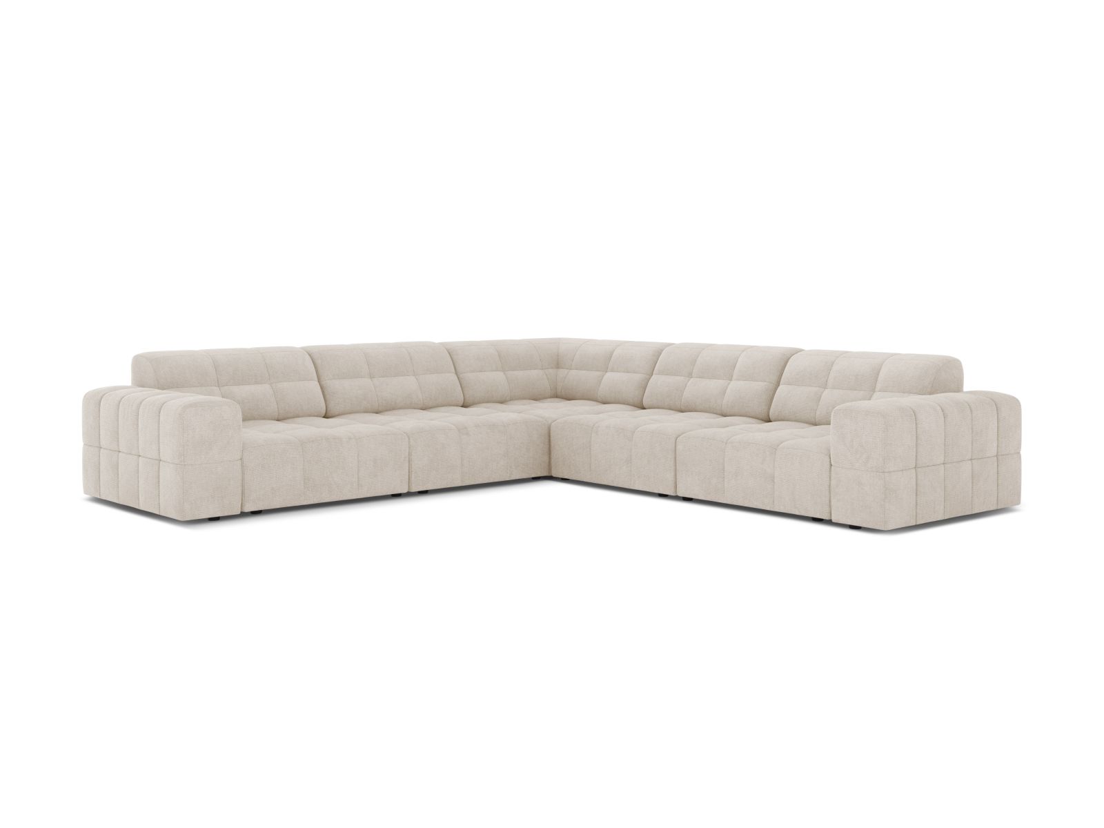 Symmetrical Corner Sofa, "Jennifer", 7 Seats, 285x285x78