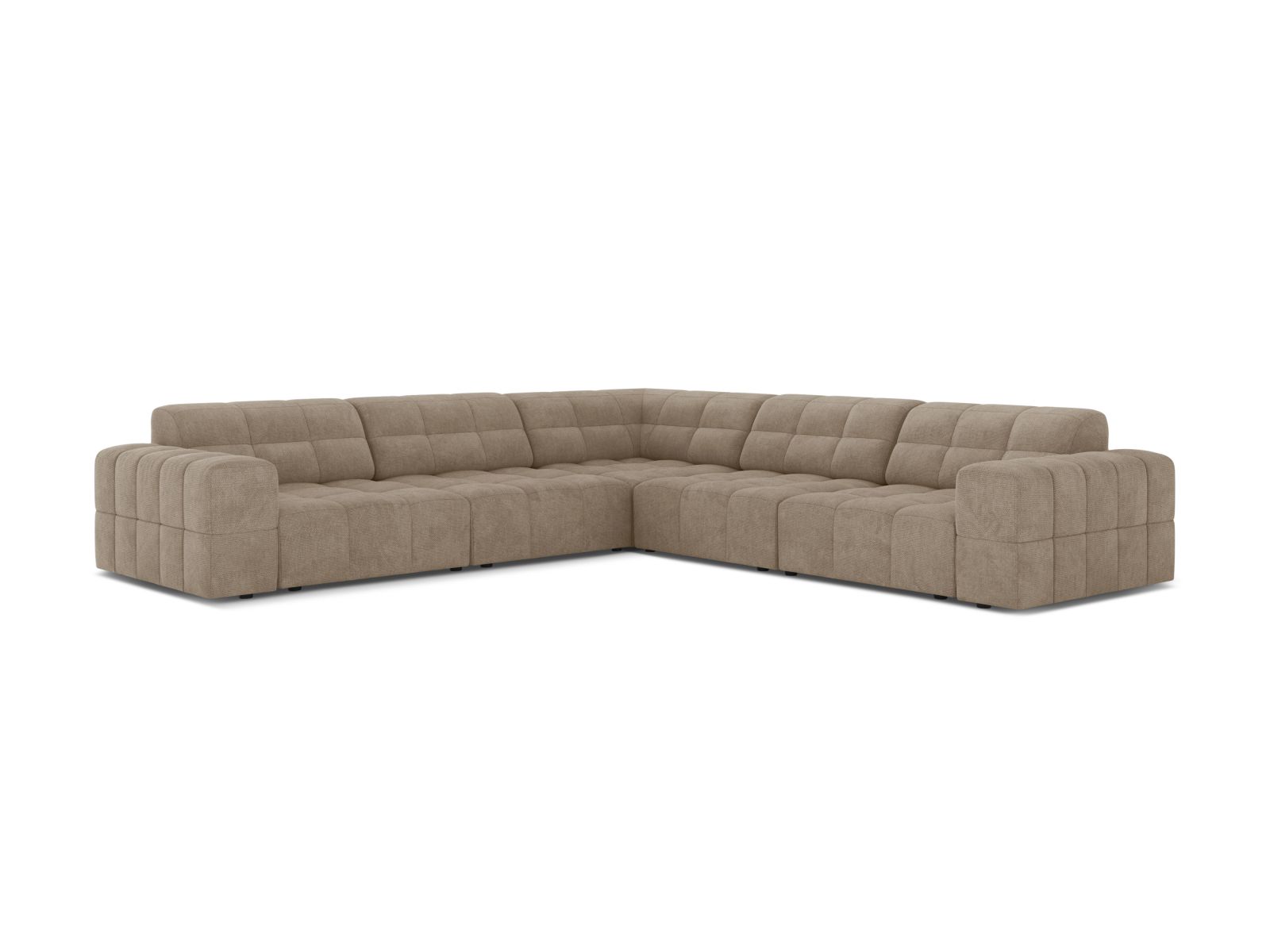 Symmetrical Corner Sofa, "Jennifer", 7 Seats, 285x285x78