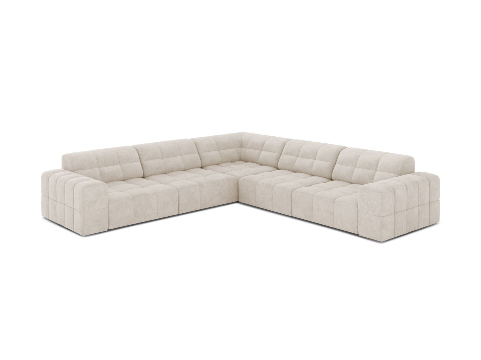 Symmetrical Corner Sofa, "Jennifer", 7 Seats, 285x285x78