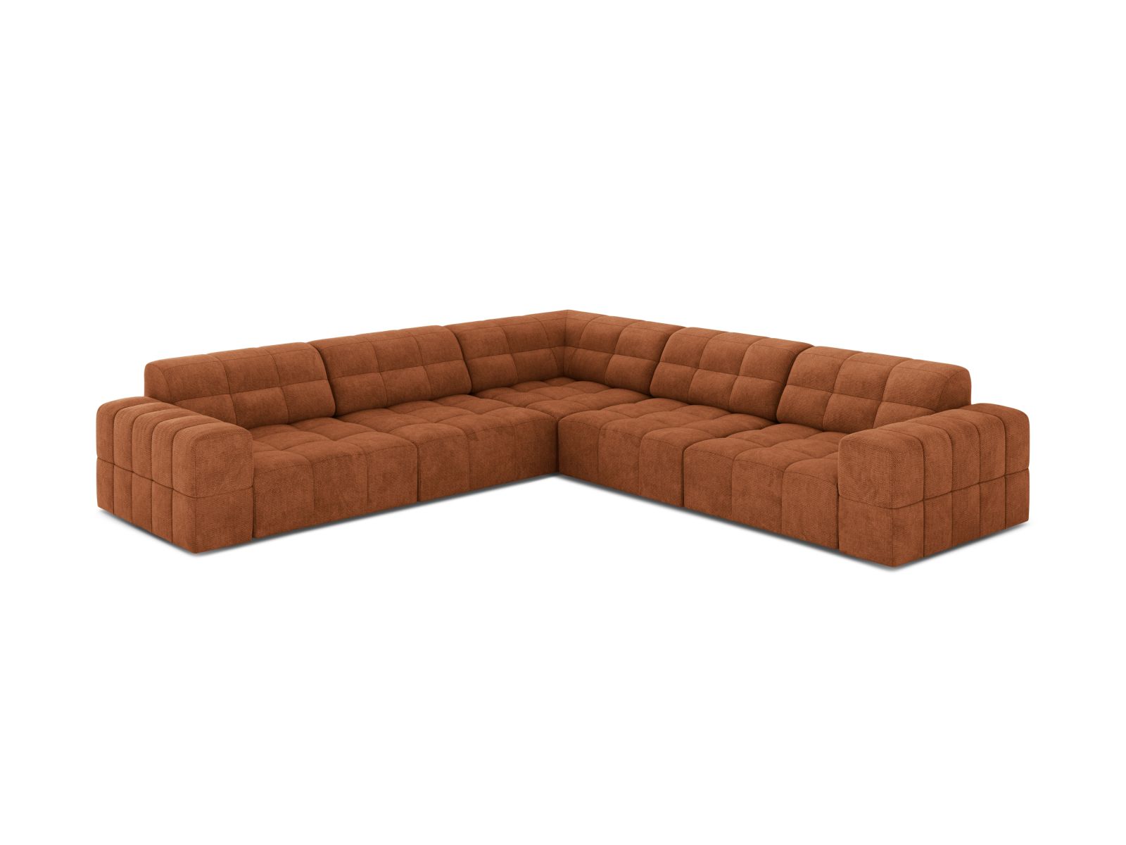 Symmetrical Corner Sofa, "Jennifer", 7 Seats, 285x285x78