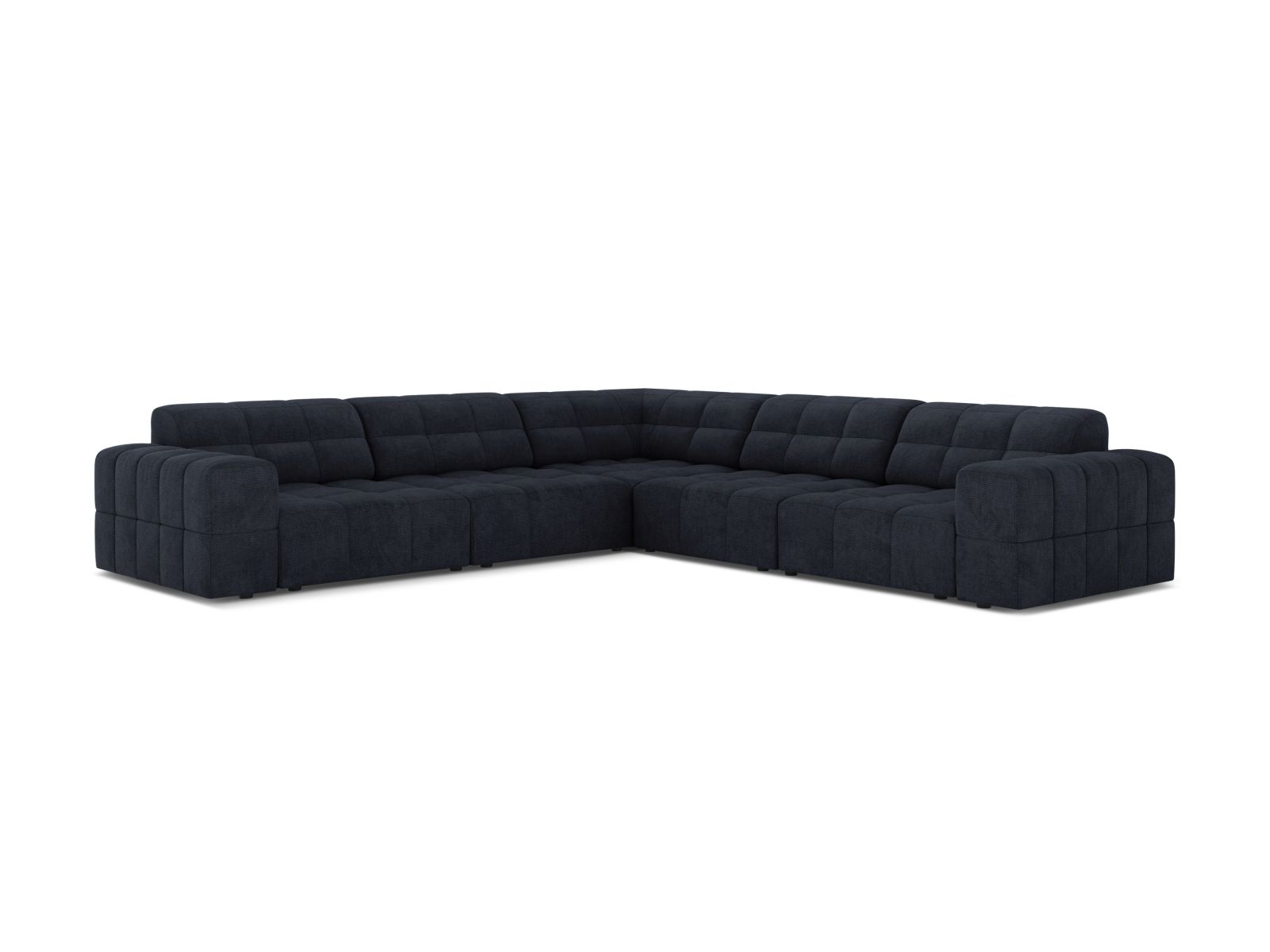 Symmetrical Corner Sofa, "Jennifer", 7 Seats, 285x285x78