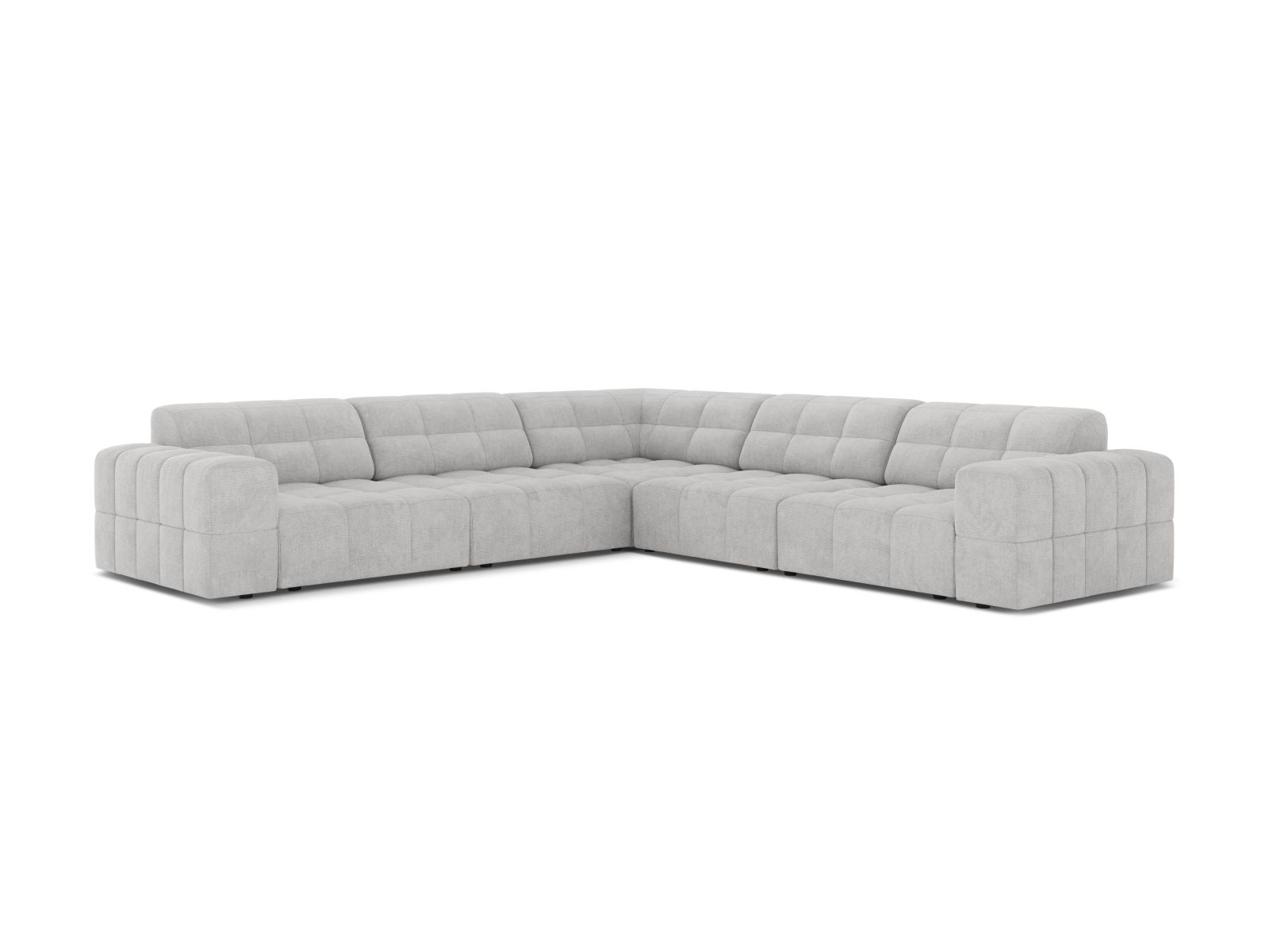 Symmetrical Corner Sofa, "Jennifer", 7 Seats, 285x285x78