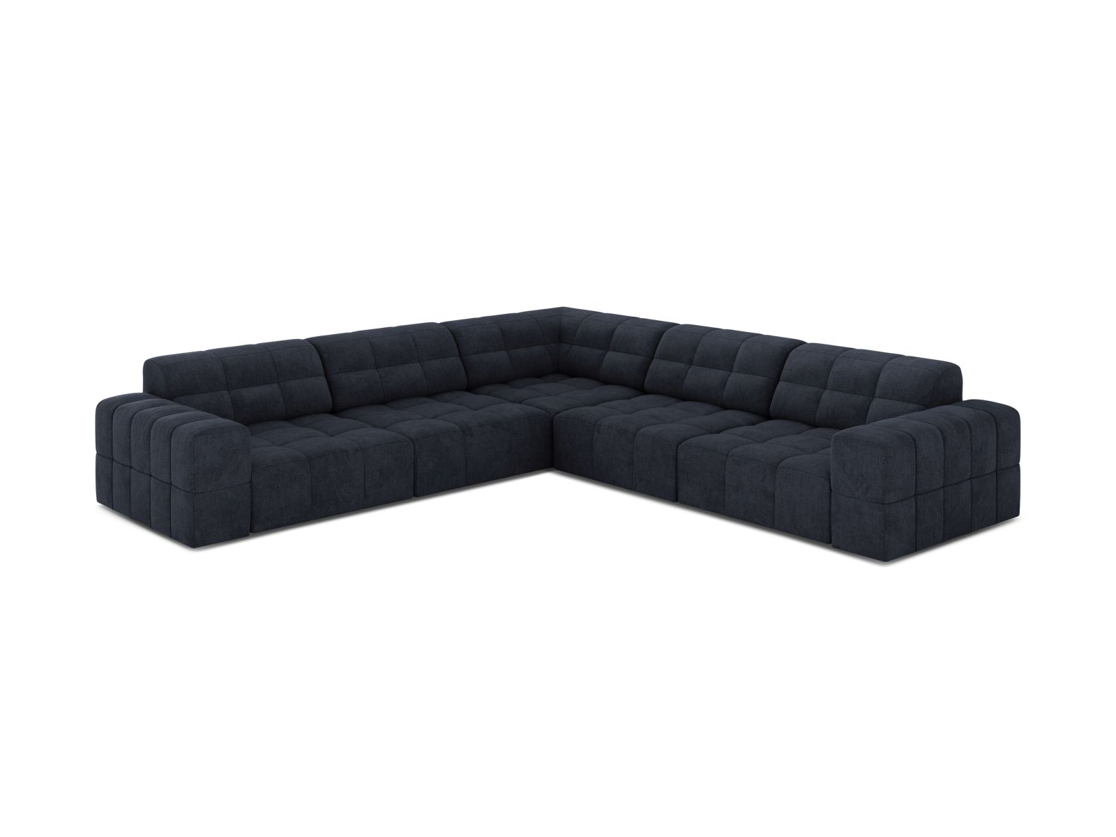 Symmetrical Corner Sofa, "Jennifer", 7 Seats, 285x285x78