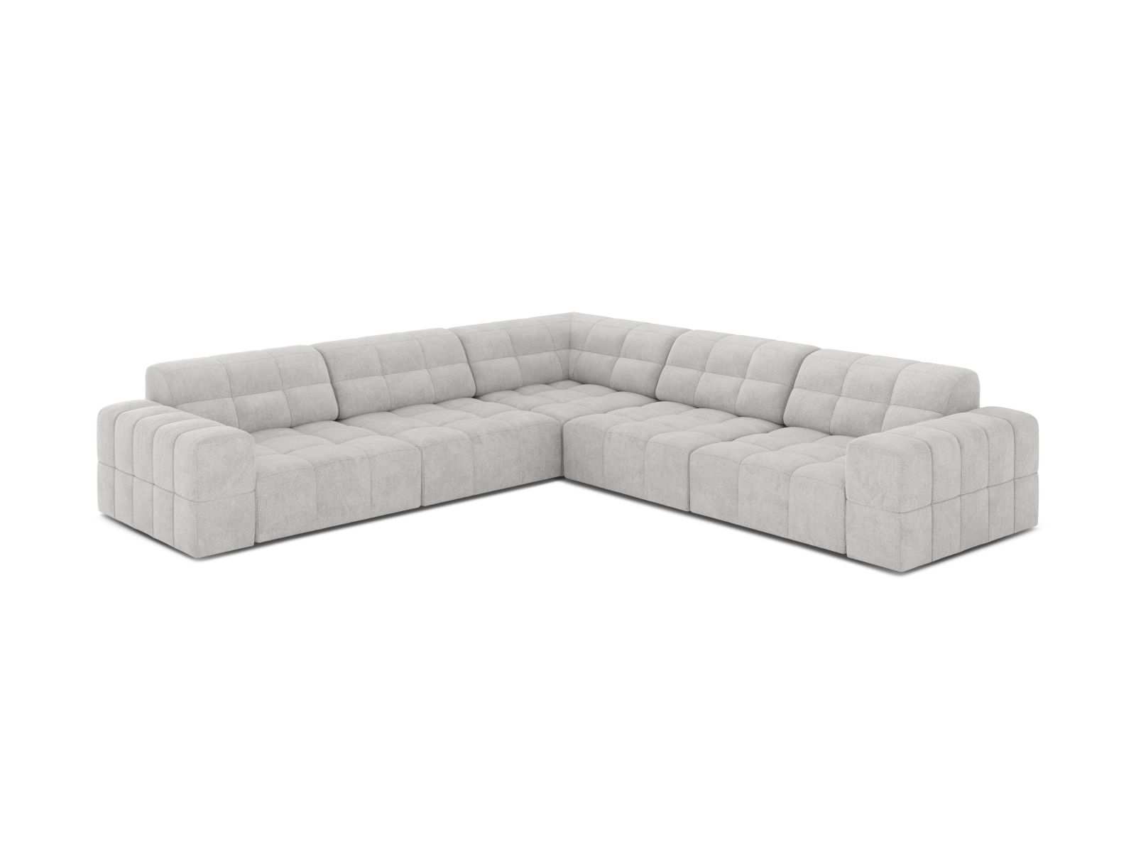Symmetrical Corner Sofa, "Jennifer", 7 Seats, 285x285x78