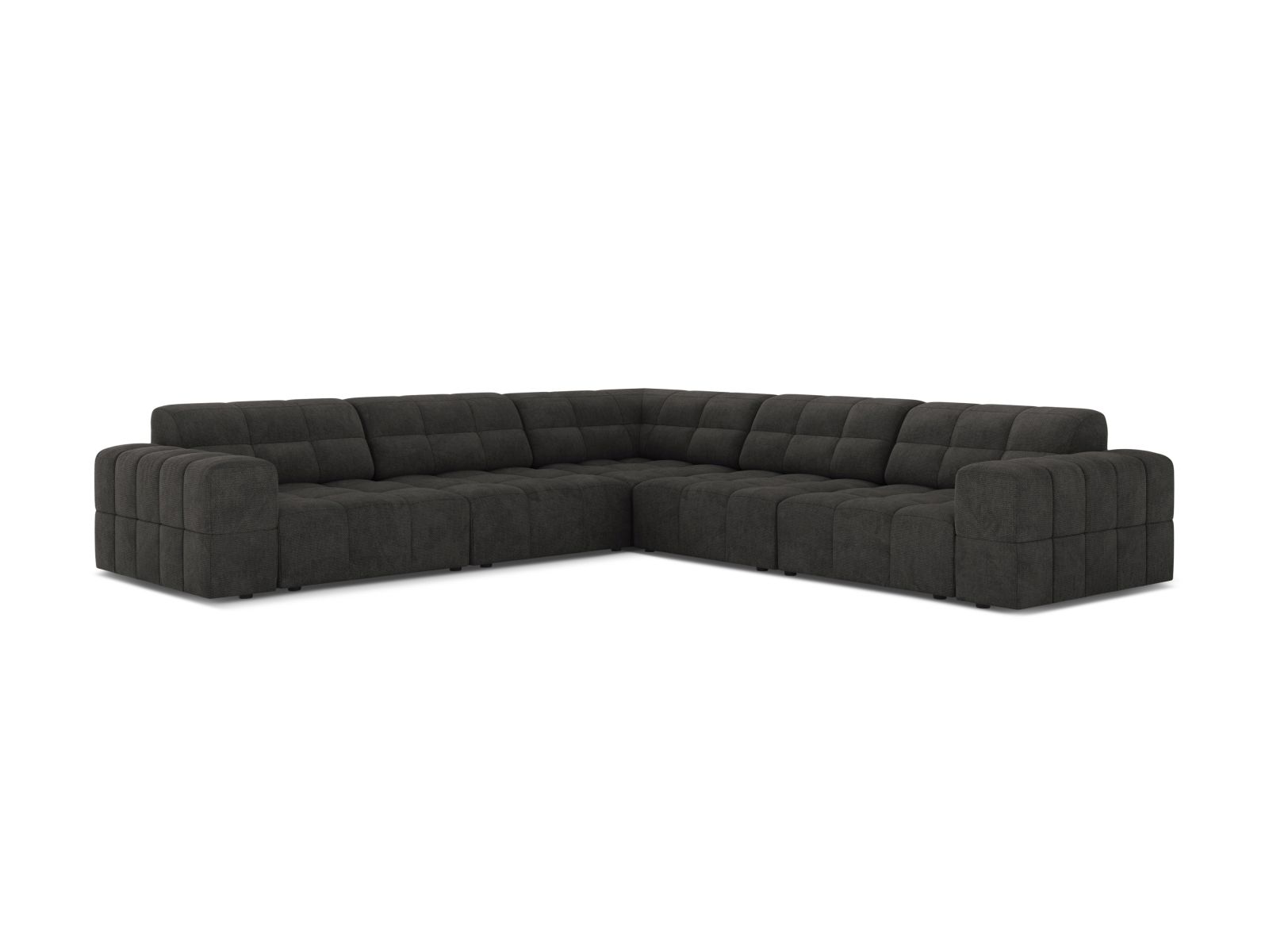 Symmetrical Corner Sofa, "Jennifer", 7 Seats, 285x285x78