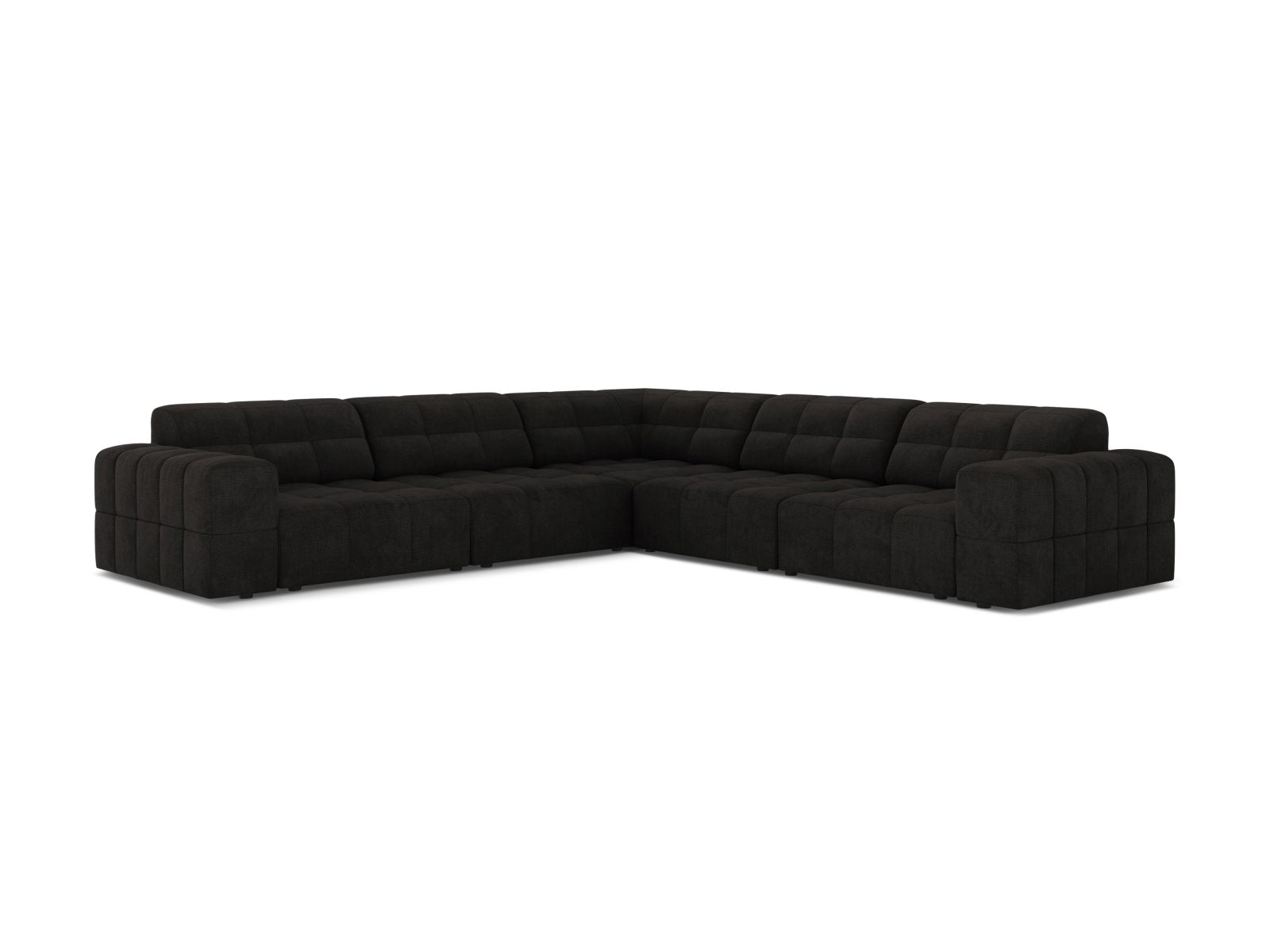 Symmetrical Corner Sofa, "Jennifer", 7 Seats, 285x285x78