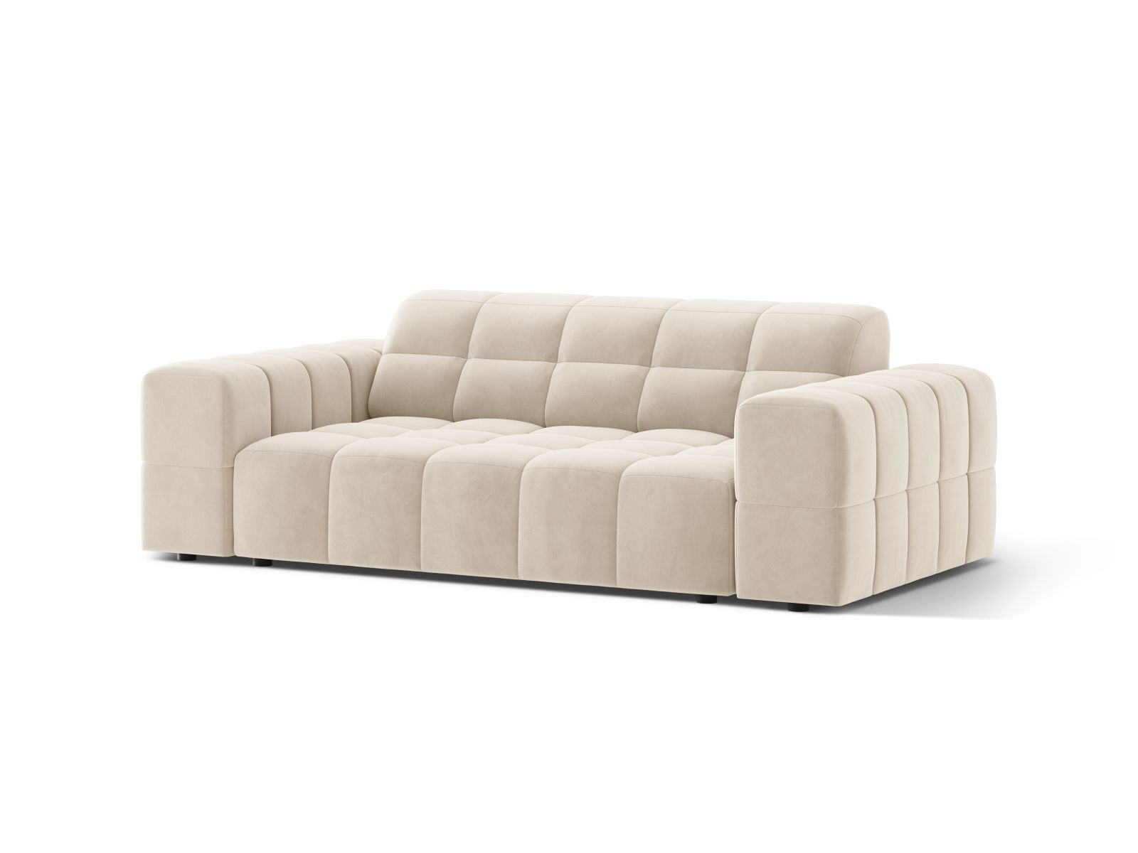 Velvet Sofa, "Jennifer", 2 Seats, 178x102x78