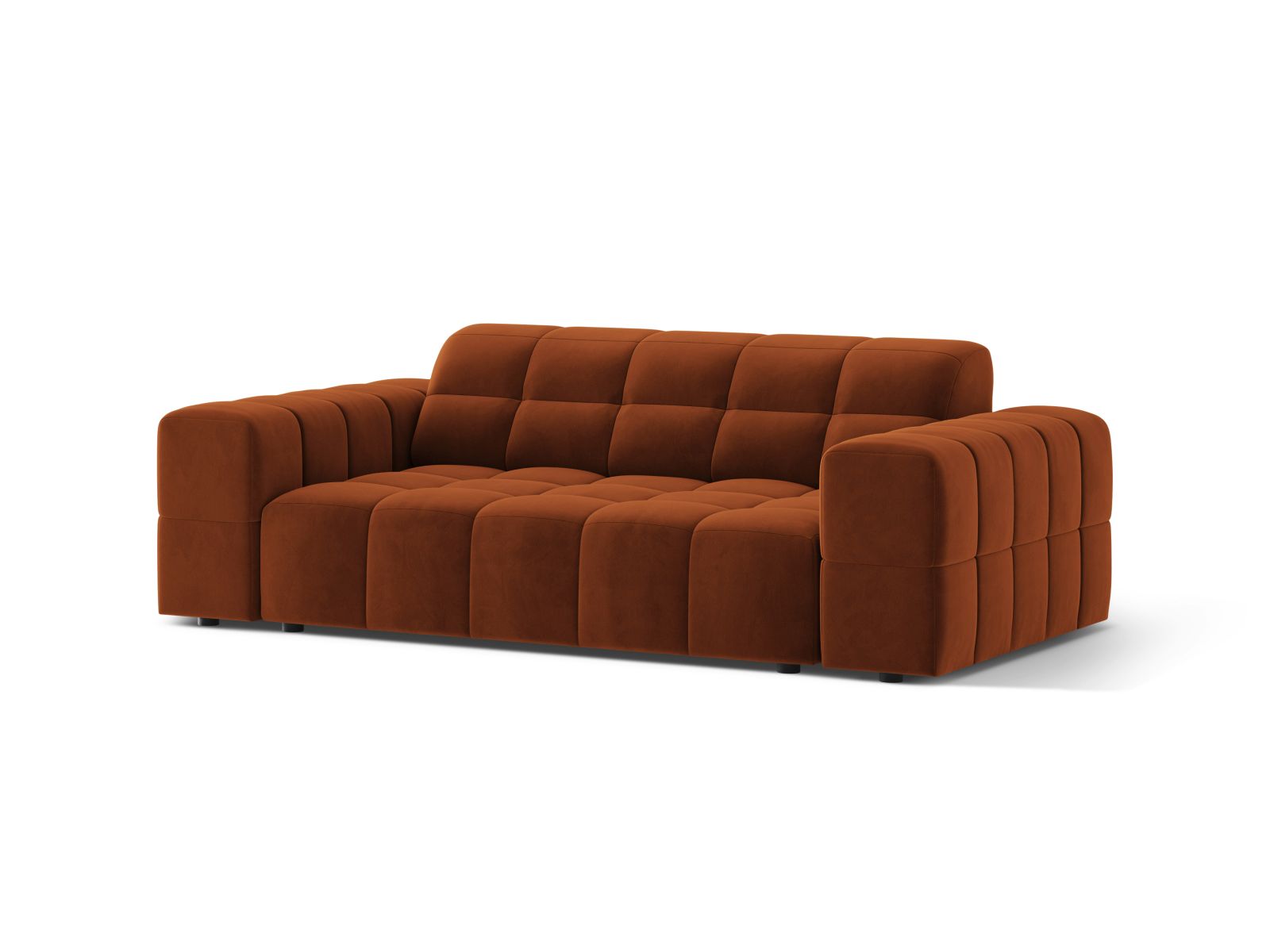 Velvet Sofa, "Jennifer", 2 Seats, 178x102x78