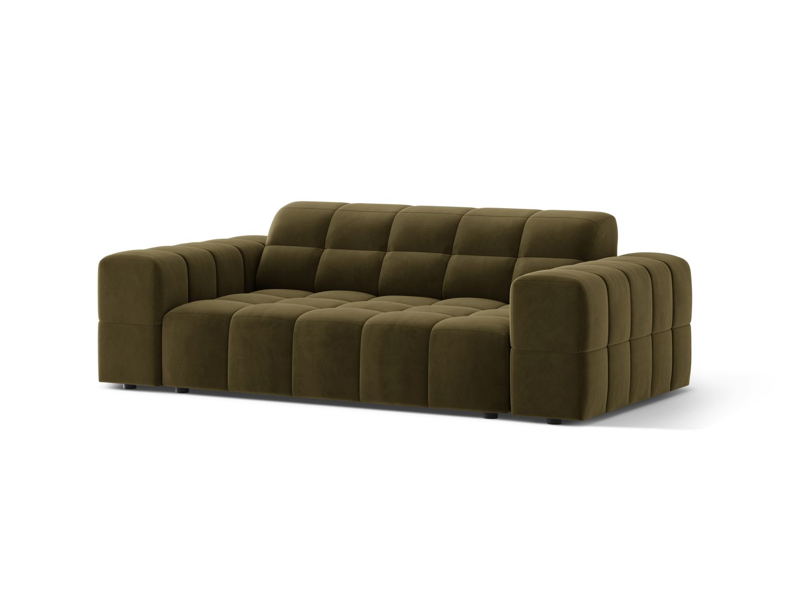 Velvet Sofa, "Jennifer", 2 Seats, 178x102x78