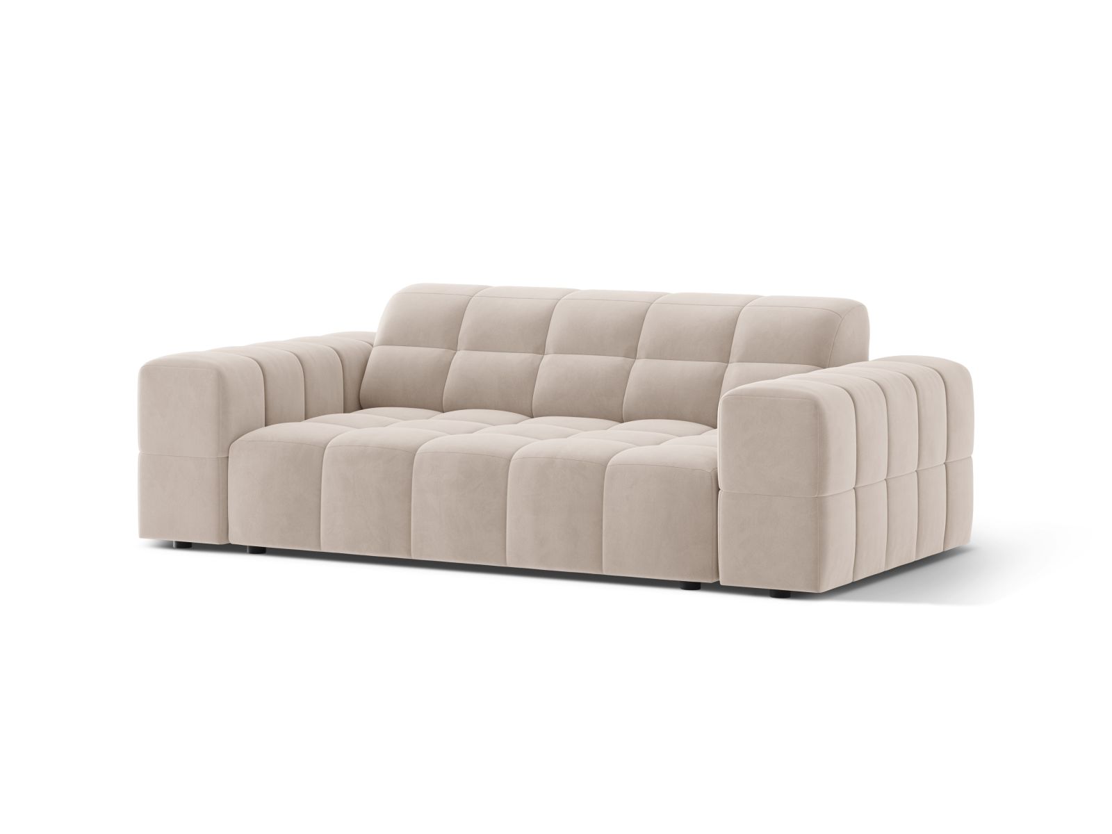 Velvet Sofa, "Jennifer", 2 Seats, 178x102x78