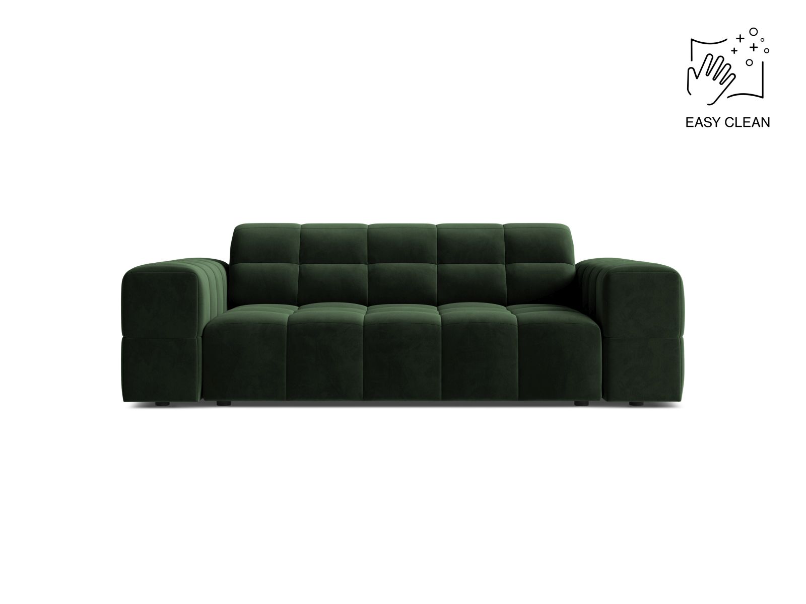 Velvet Sofa, "Jennifer", 2 Seats, 178x102x78
