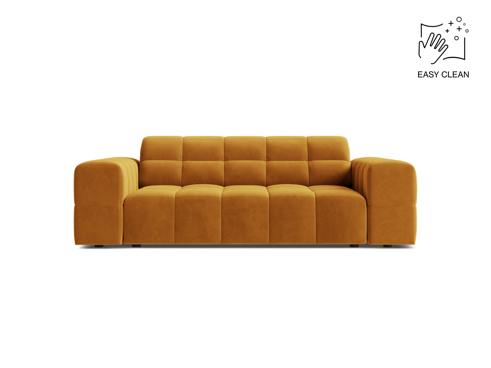 Velvet Sofa, "Jennifer", 2 Seats, 178x102x78