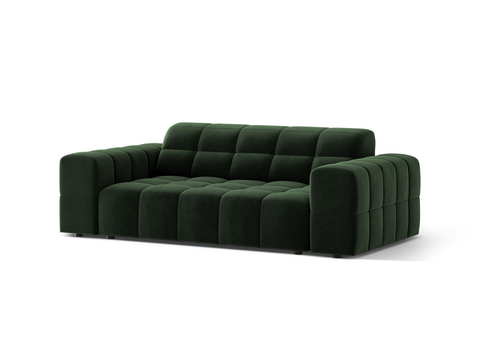 Velvet Sofa, "Jennifer", 2 Seats, 178x102x78