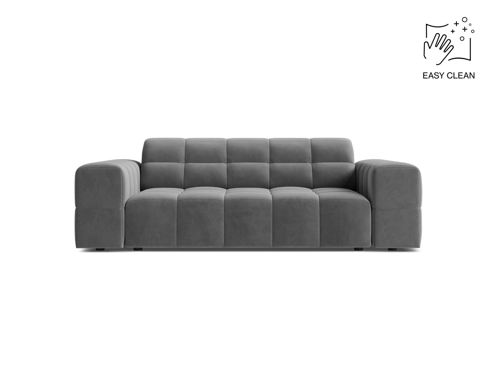 Velvet Sofa, "Jennifer", 2 Seats, 178x102x78
