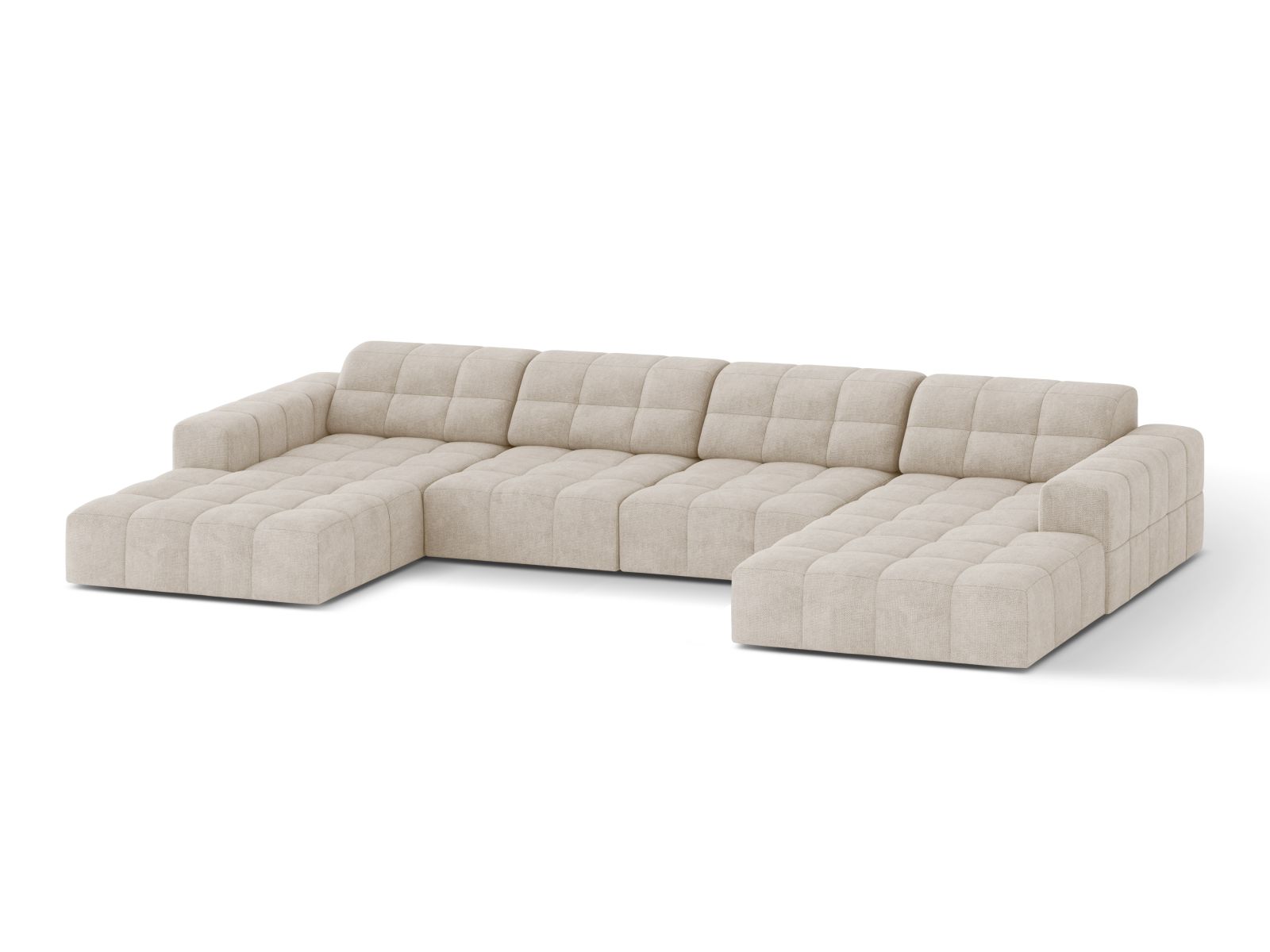 Panoramic Sofa, "Jennifer", 6 Seats, 375x167x78