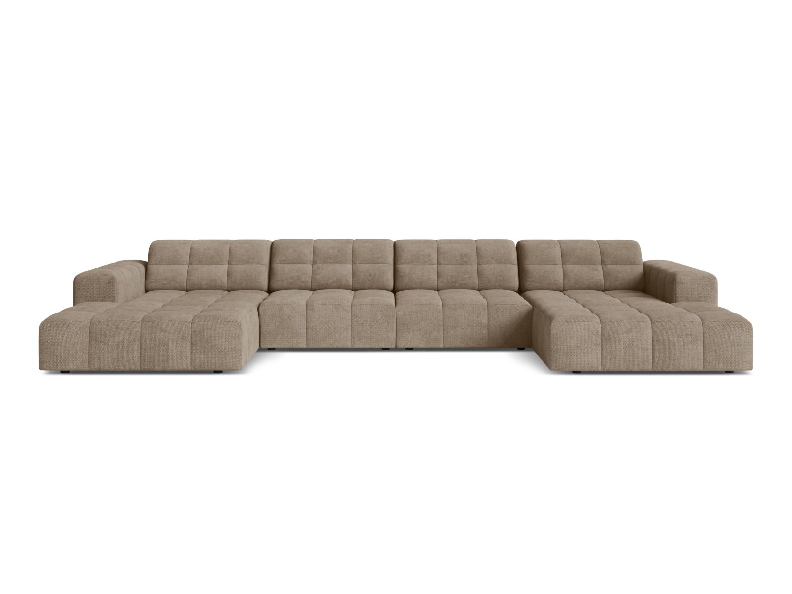 Panoramic Sofa, "Jennifer", 6 Seats, 375x167x78