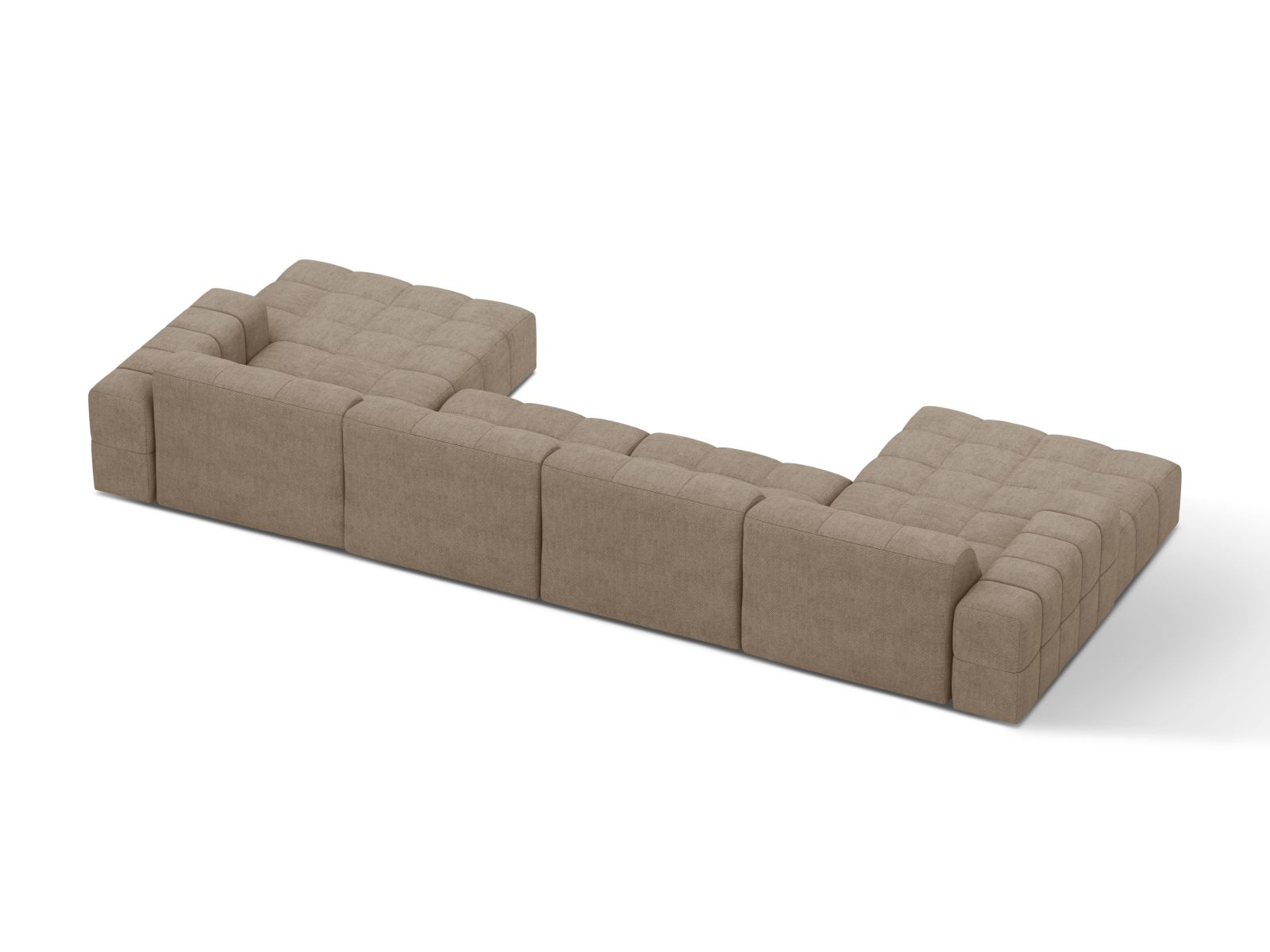 Panoramic Sofa, "Jennifer", 6 Seats, 375x167x78