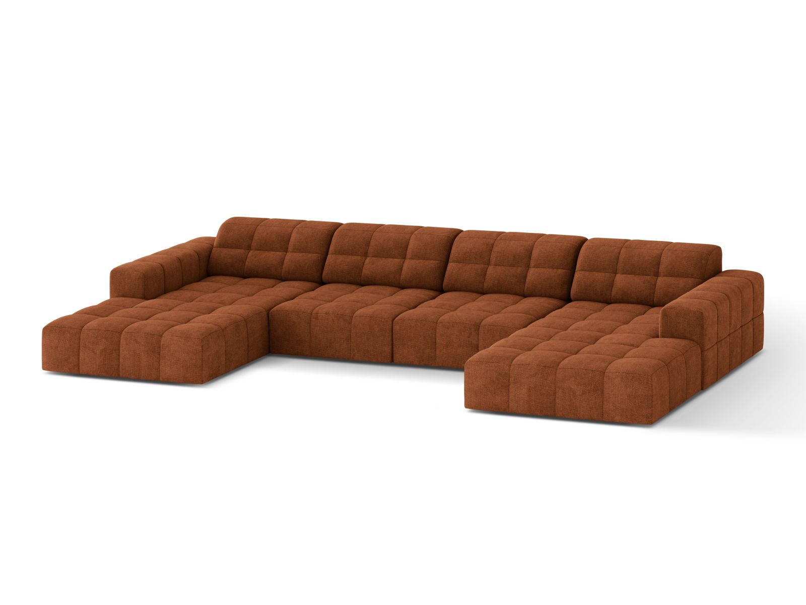 Panoramic Sofa, "Jennifer", 6 Seats, 375x167x78