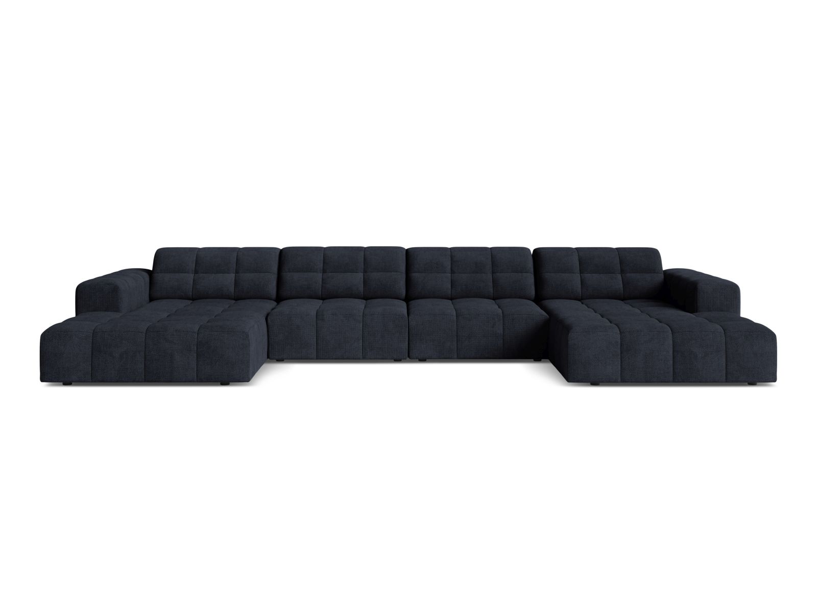 Panoramic Sofa, "Jennifer", 6 Seats, 375x167x78