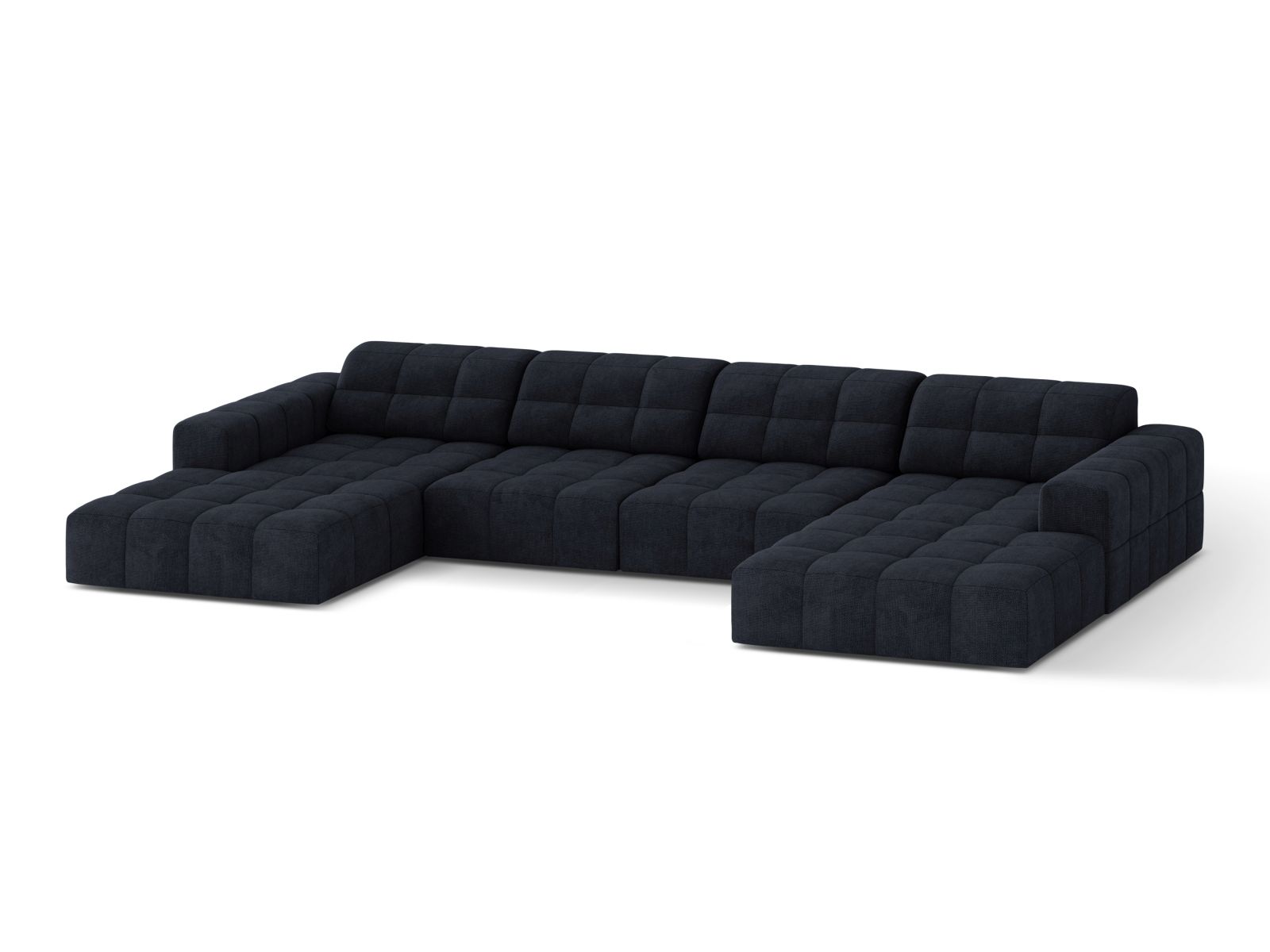 Panoramic Sofa, "Jennifer", 6 Seats, 375x167x78