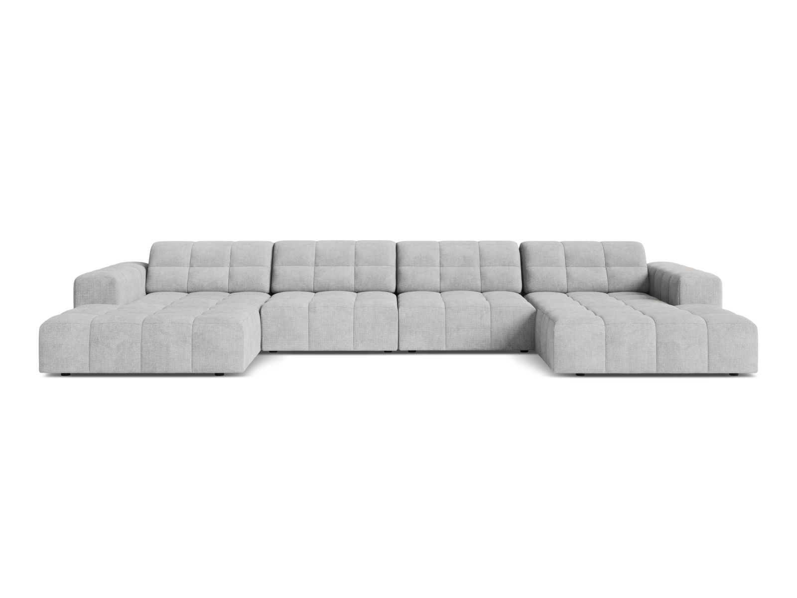 Panoramic Sofa, "Jennifer", 6 Seats, 375x167x78