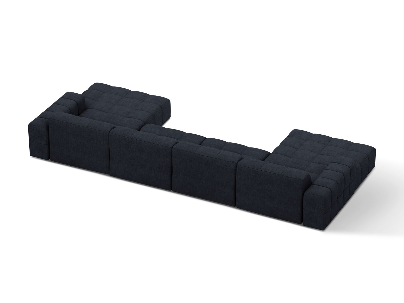 Panoramic Sofa, "Jennifer", 6 Seats, 375x167x78