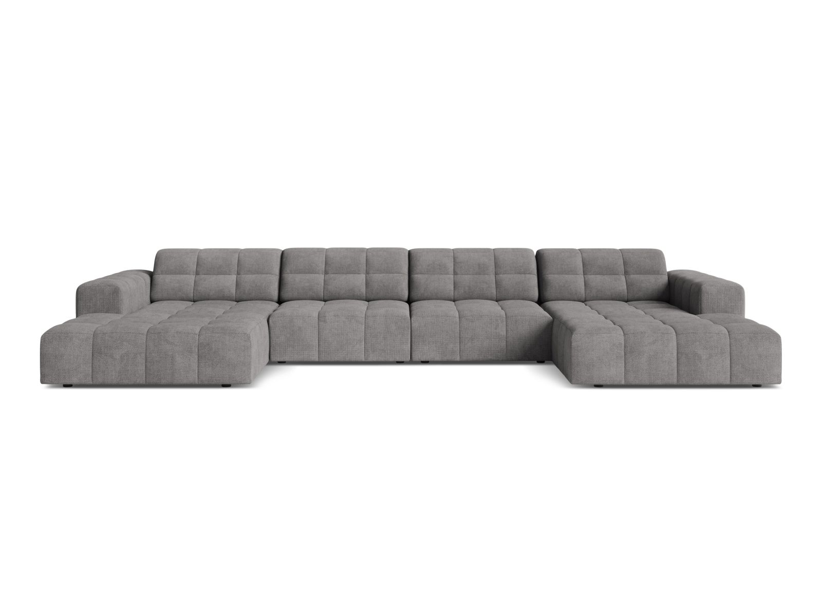 Panoramic Sofa, "Jennifer", 6 Seats, 375x167x78