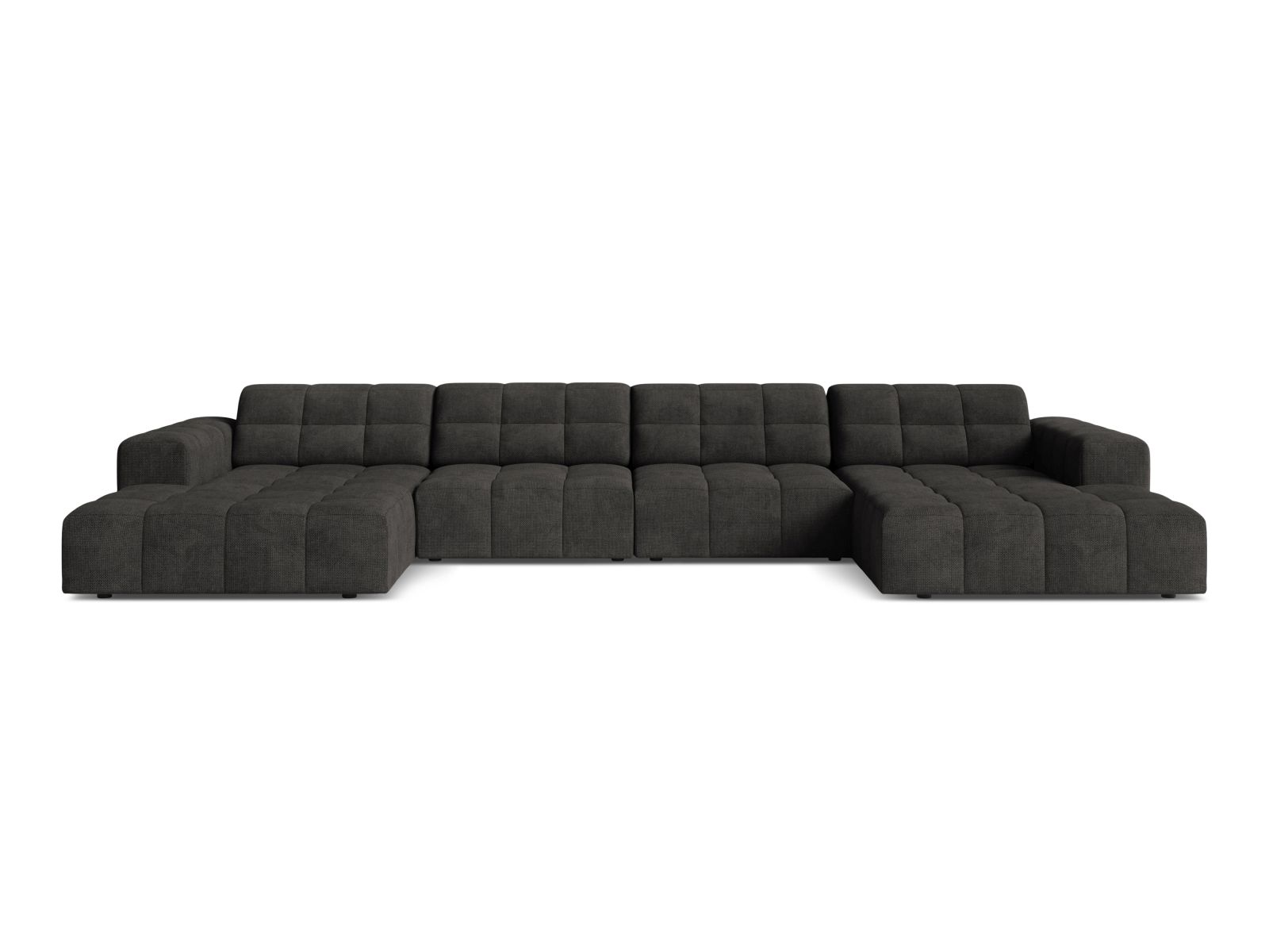 Panoramic Sofa, "Jennifer", 6 Seats, 375x167x78