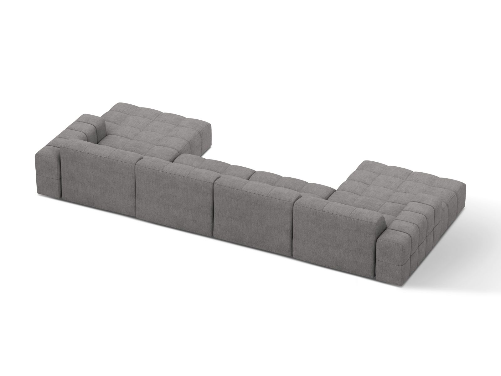 Panoramic Sofa, "Jennifer", 6 Seats, 375x167x78