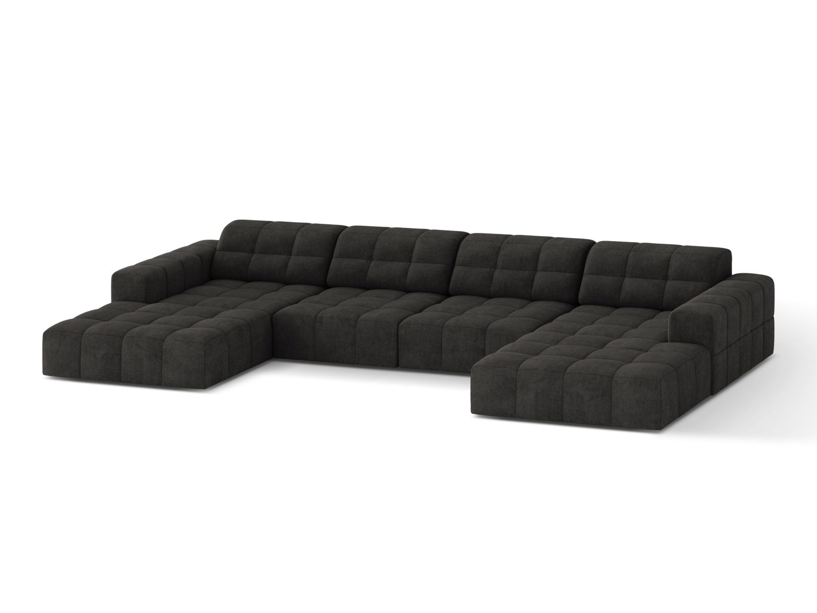 Panoramic Sofa, "Jennifer", 6 Seats, 375x167x78