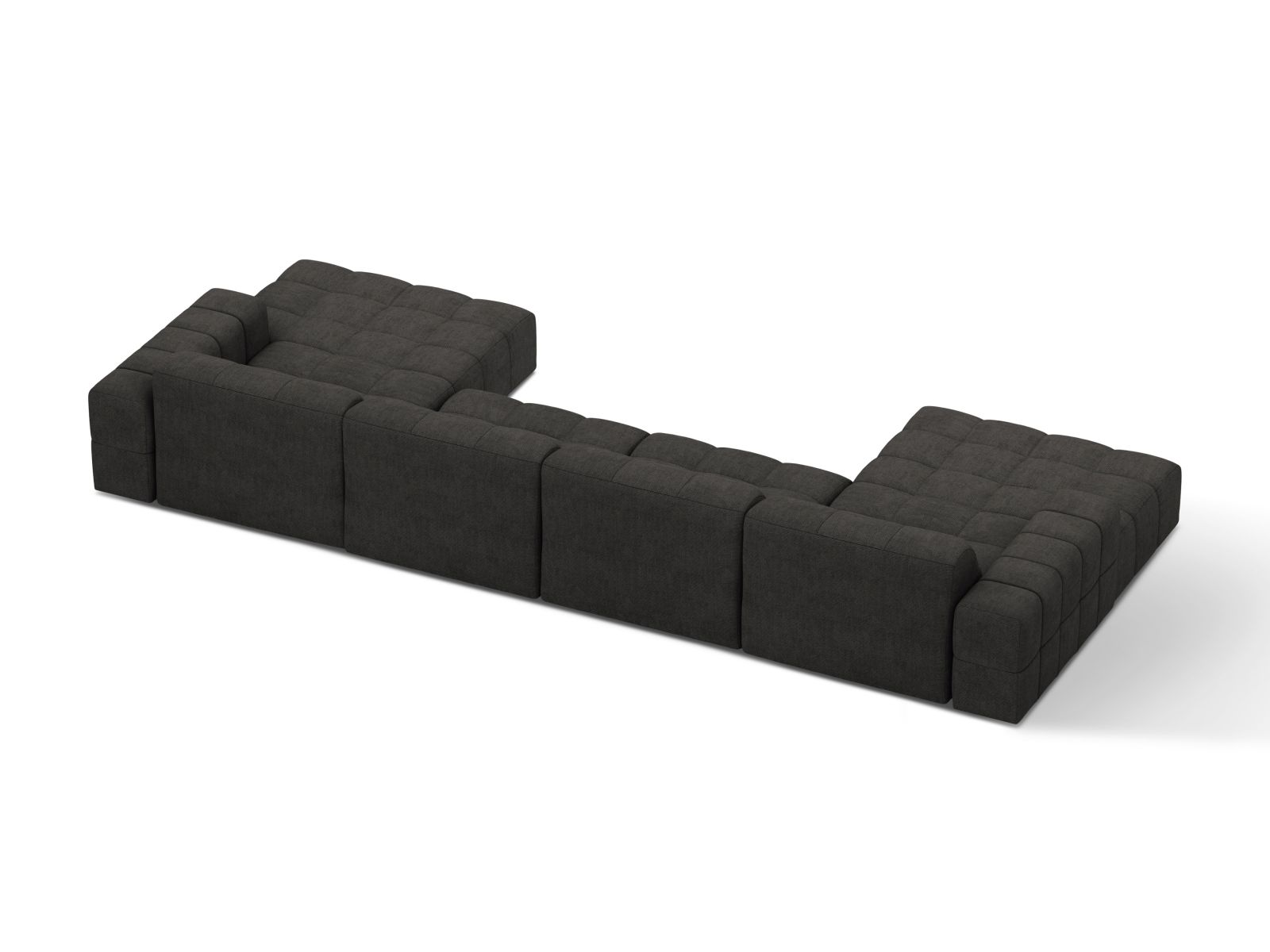 Panoramic Sofa, "Jennifer", 6 Seats, 375x167x78