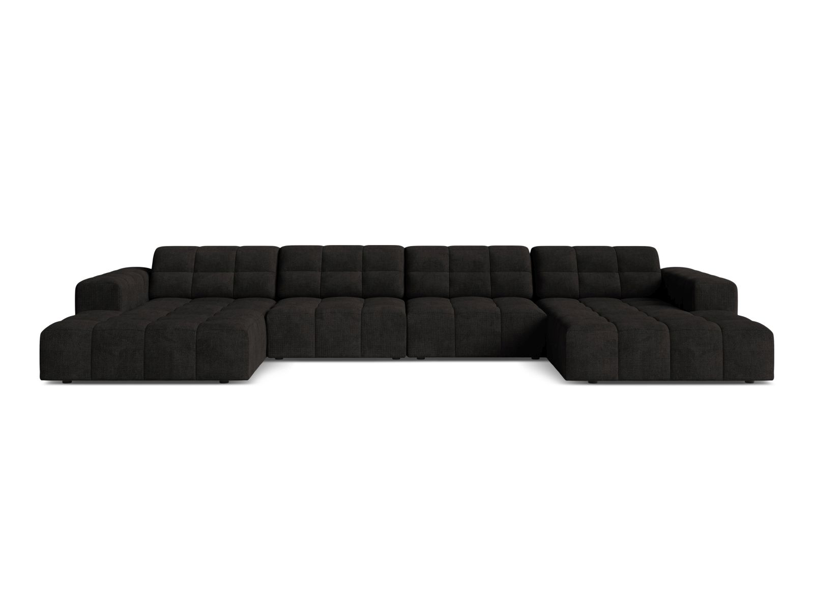 Panoramic Sofa, "Jennifer", 6 Seats, 375x167x78
