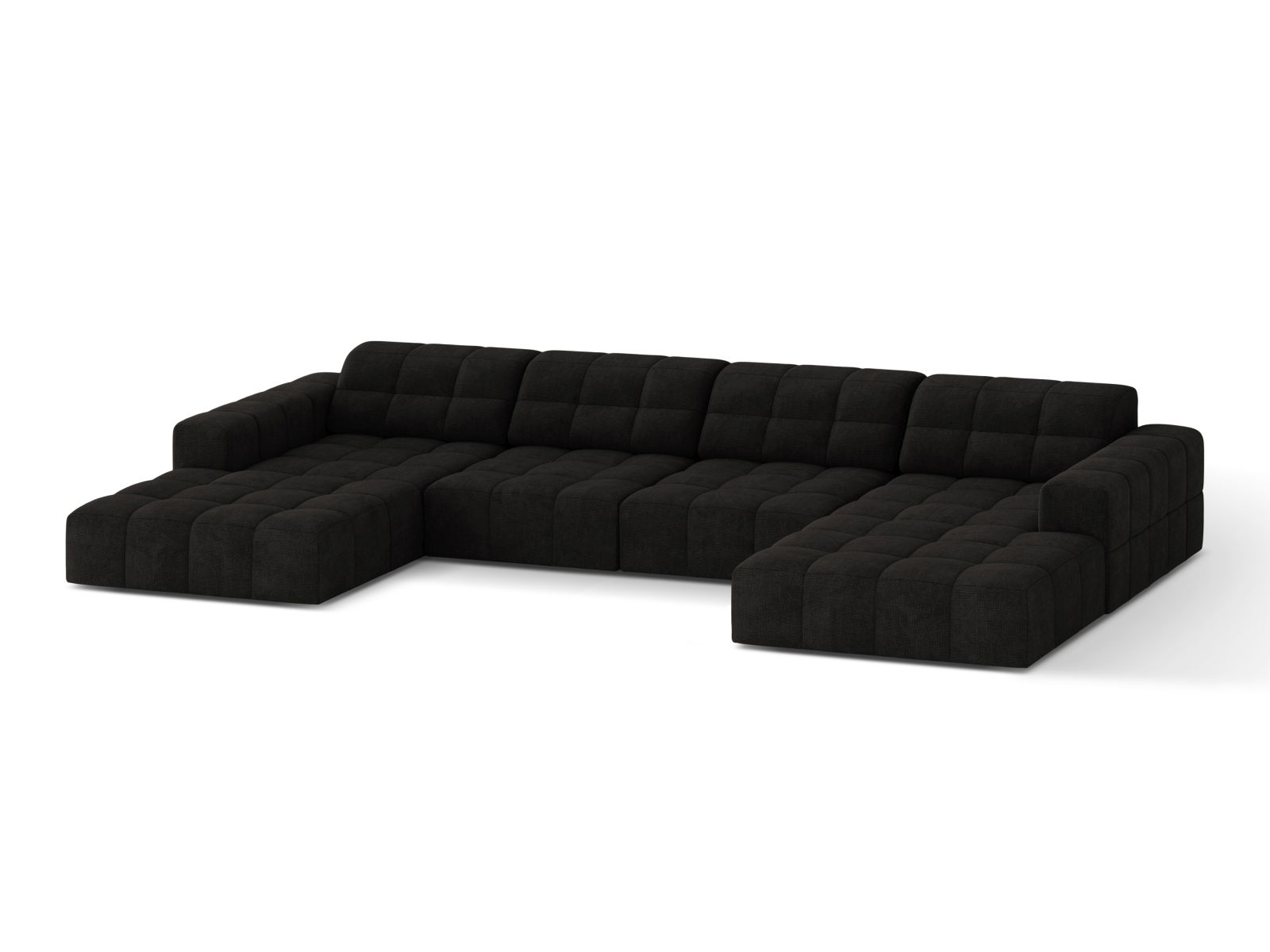 Panoramic Sofa, "Jennifer", 6 Seats, 375x167x78