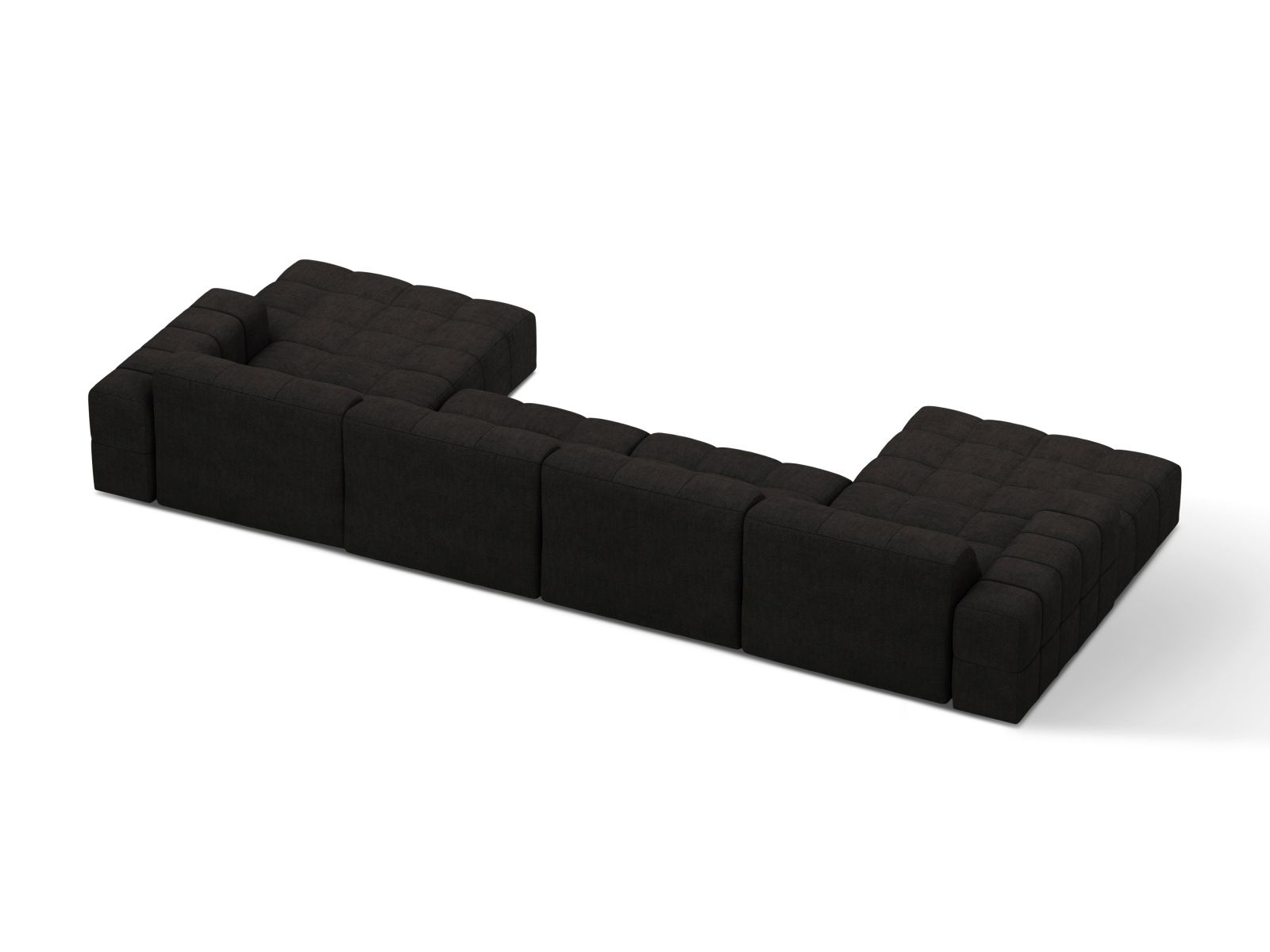 Panoramic Sofa, "Jennifer", 6 Seats, 375x167x78