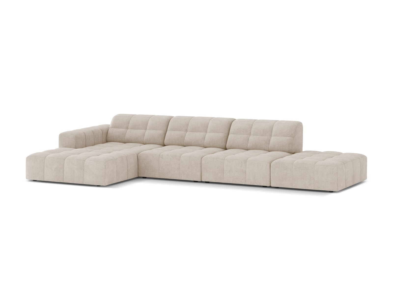 Left Corner Sofa, "Jennifer", 5 Seats, 348x167x78